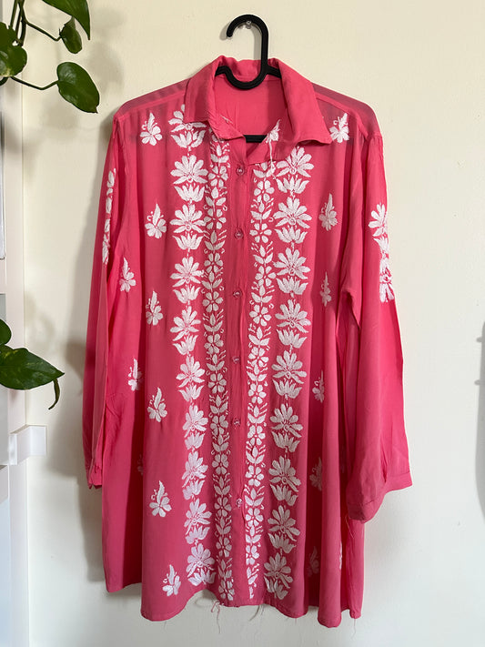 Gajari Pink - Modal Madhuri Short Shirt