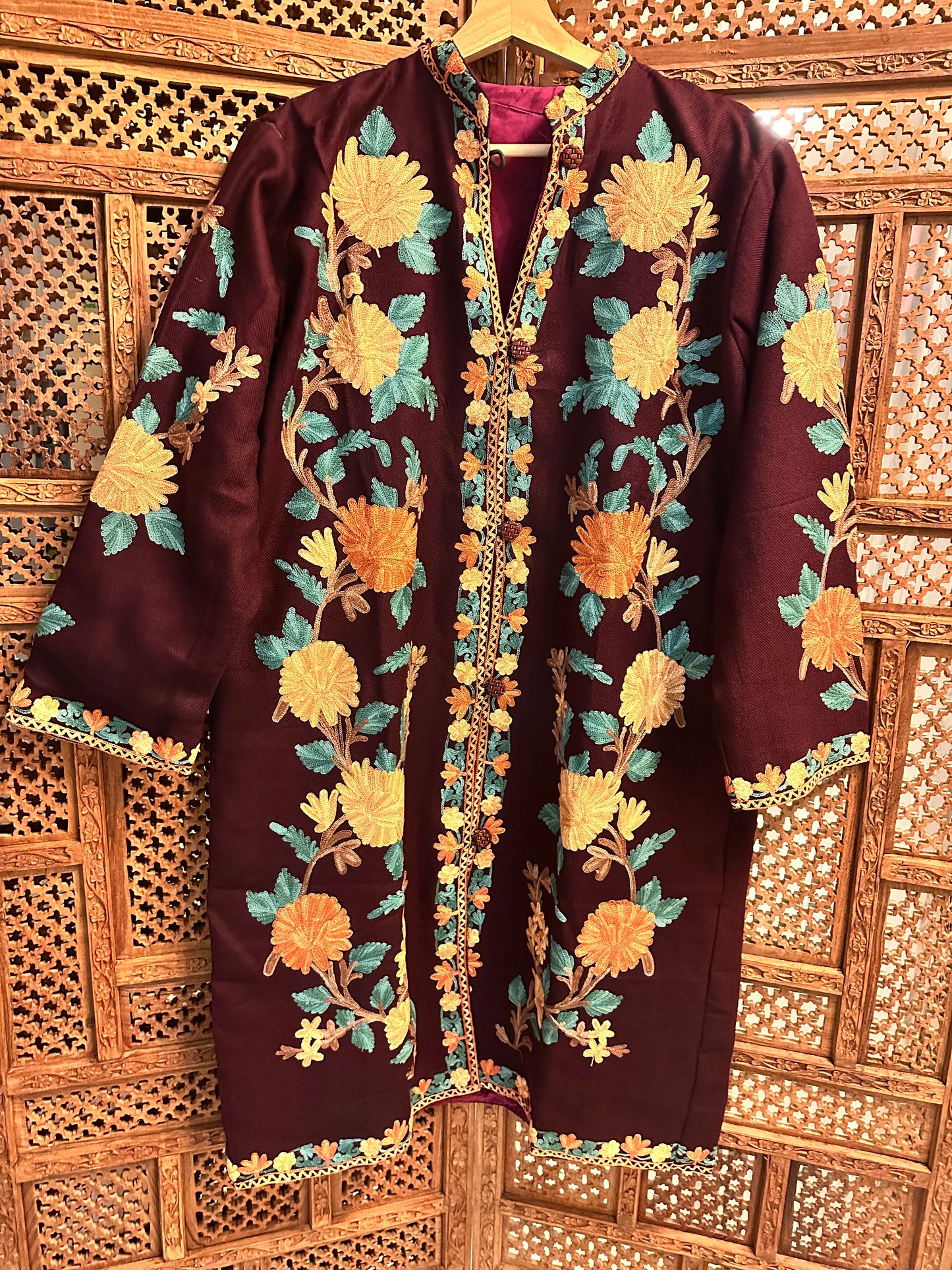 Pashmina Coats / Jackets - Wine