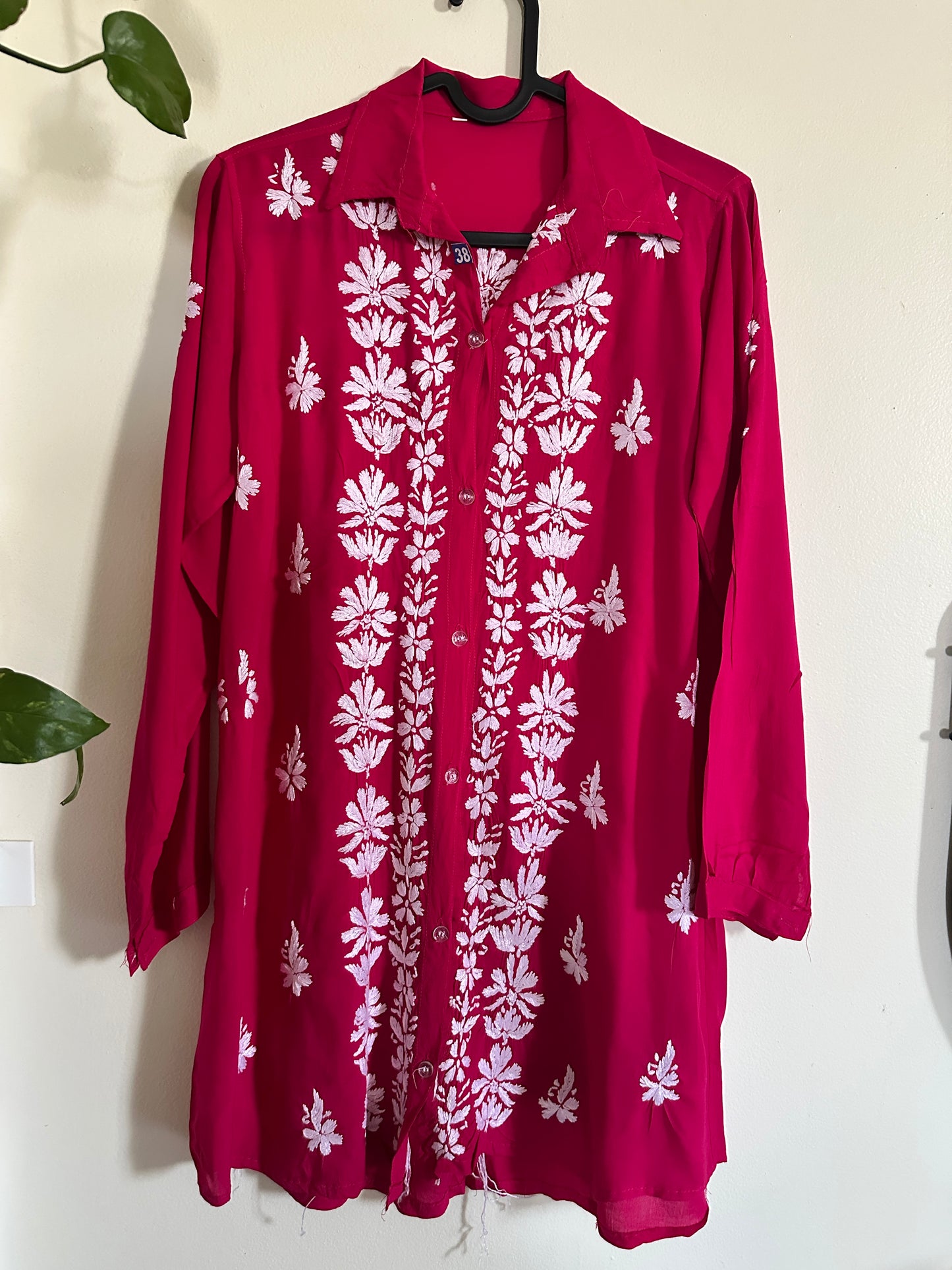 Hot Pink - Modal Madhuri Short Shirt