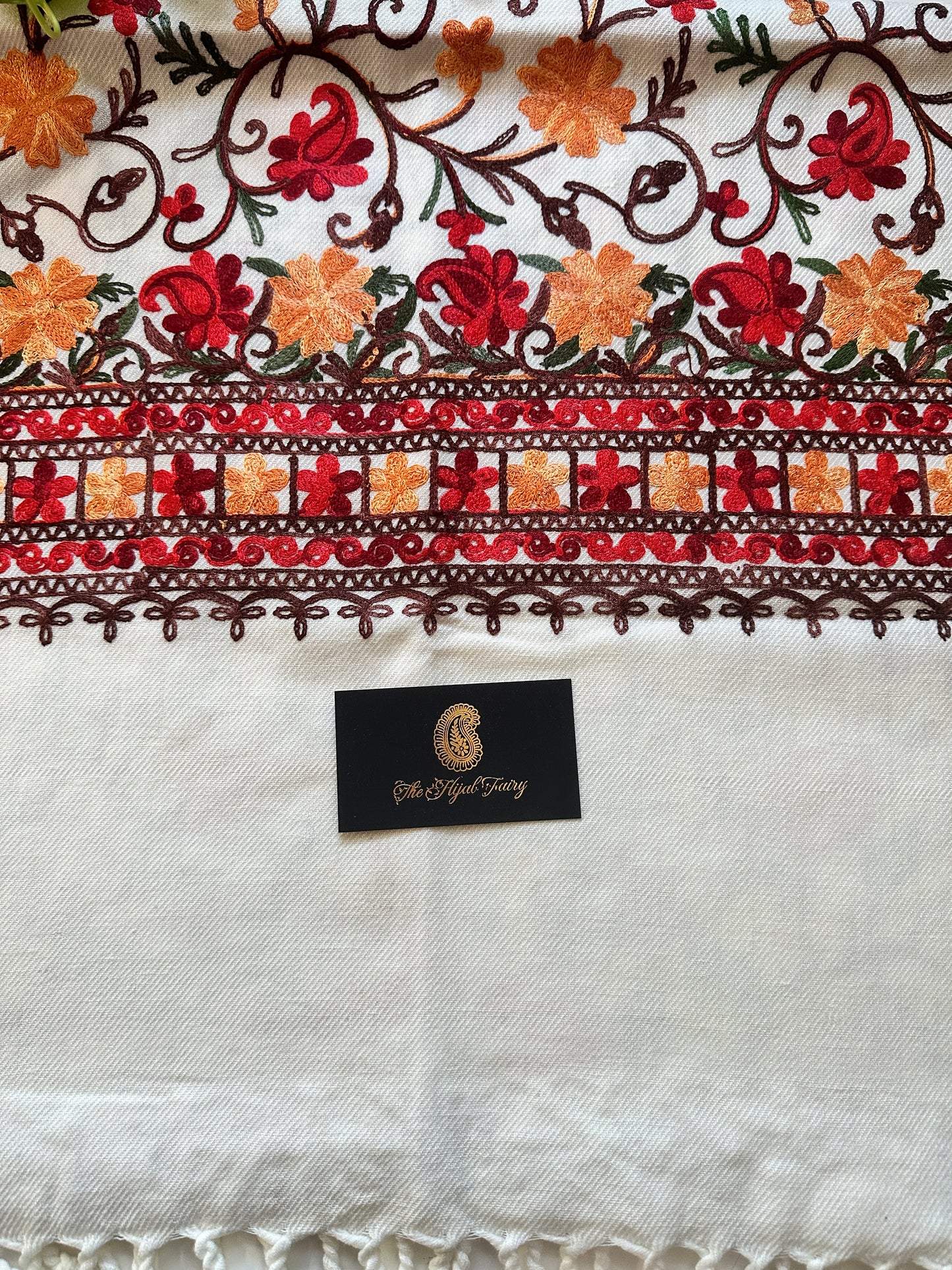 White 1 - Pashmina Shawl