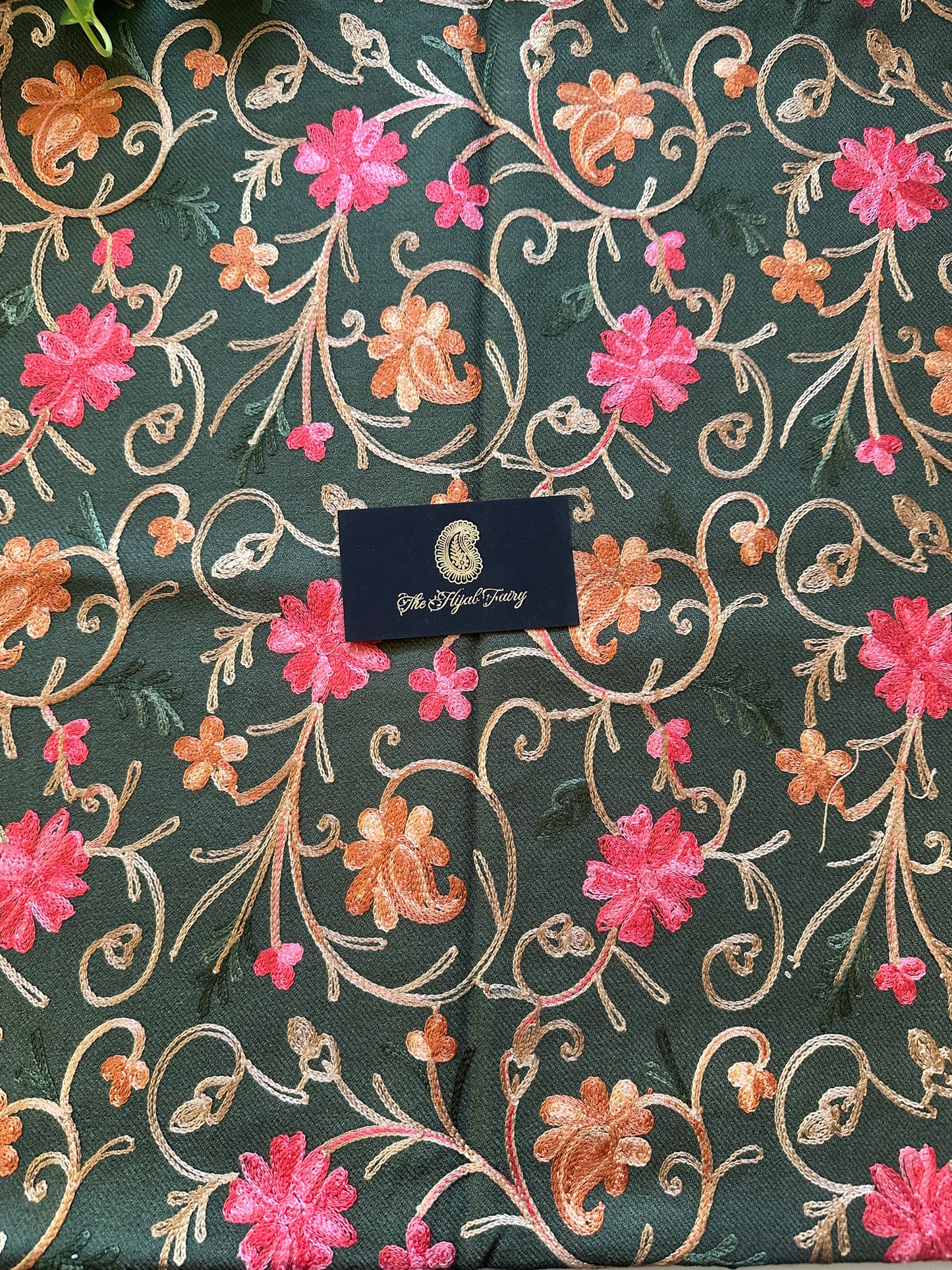 Mud Green - Pashmina Shawl