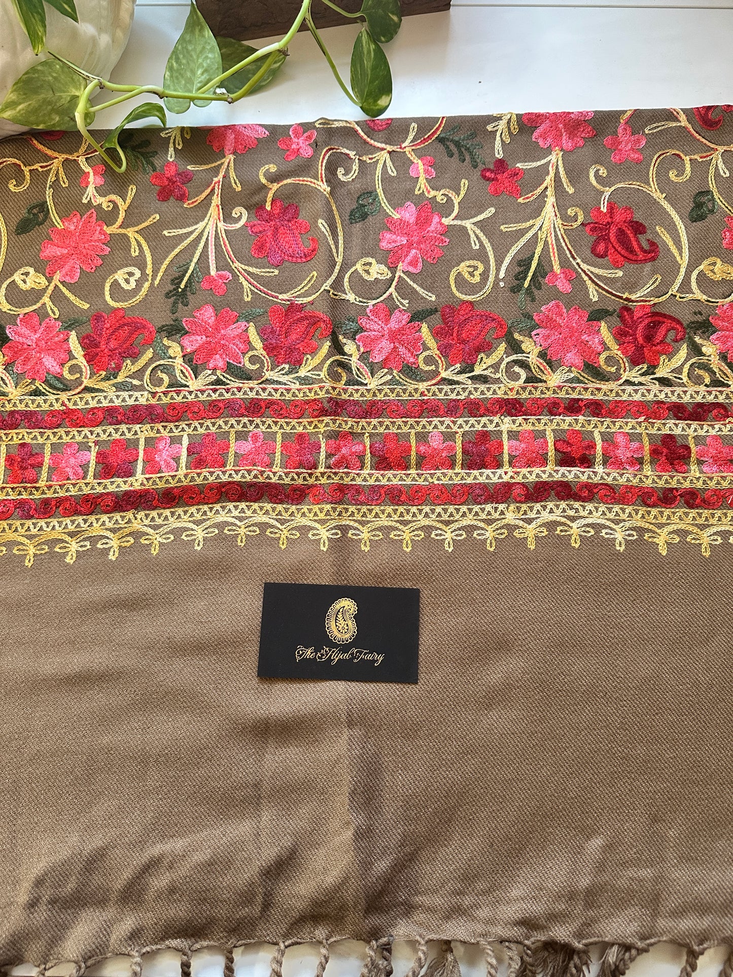 Brown - Pashmina Shawl