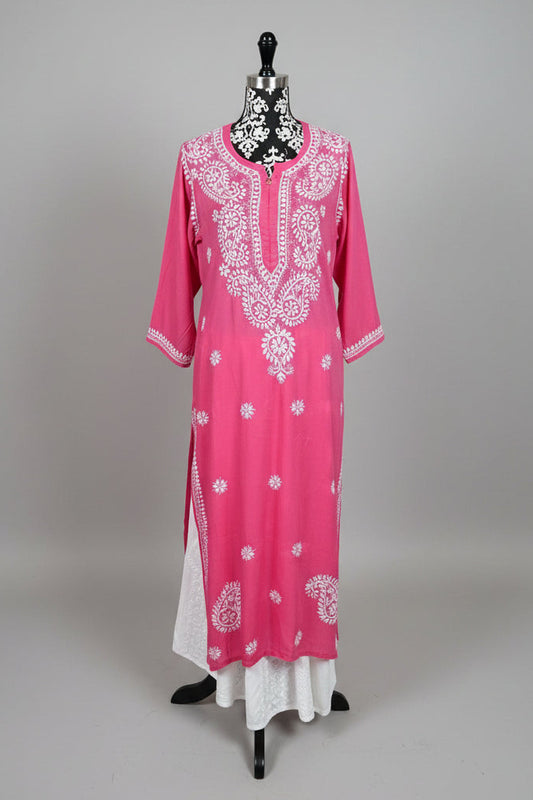 Gajari - Modal Straight Kurta - The Hijab Fairy