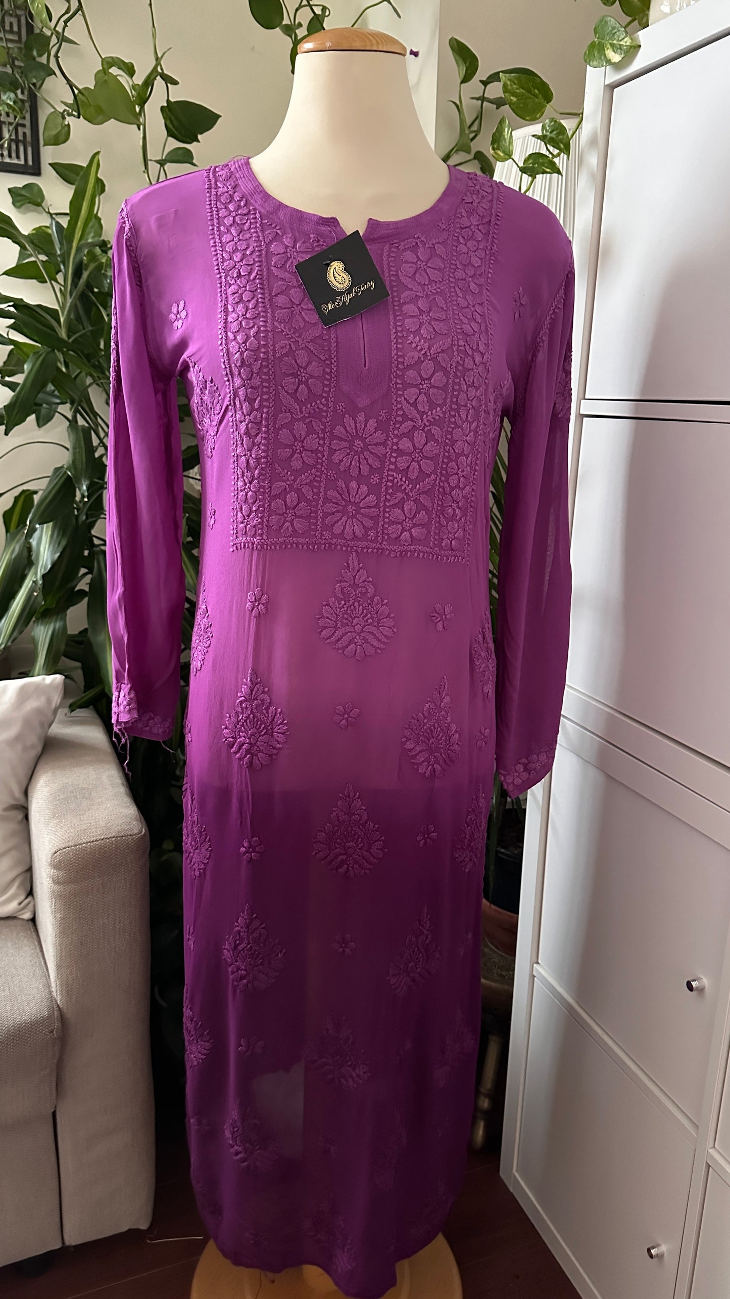 Purple Ombré - Premium Viscose Kurti