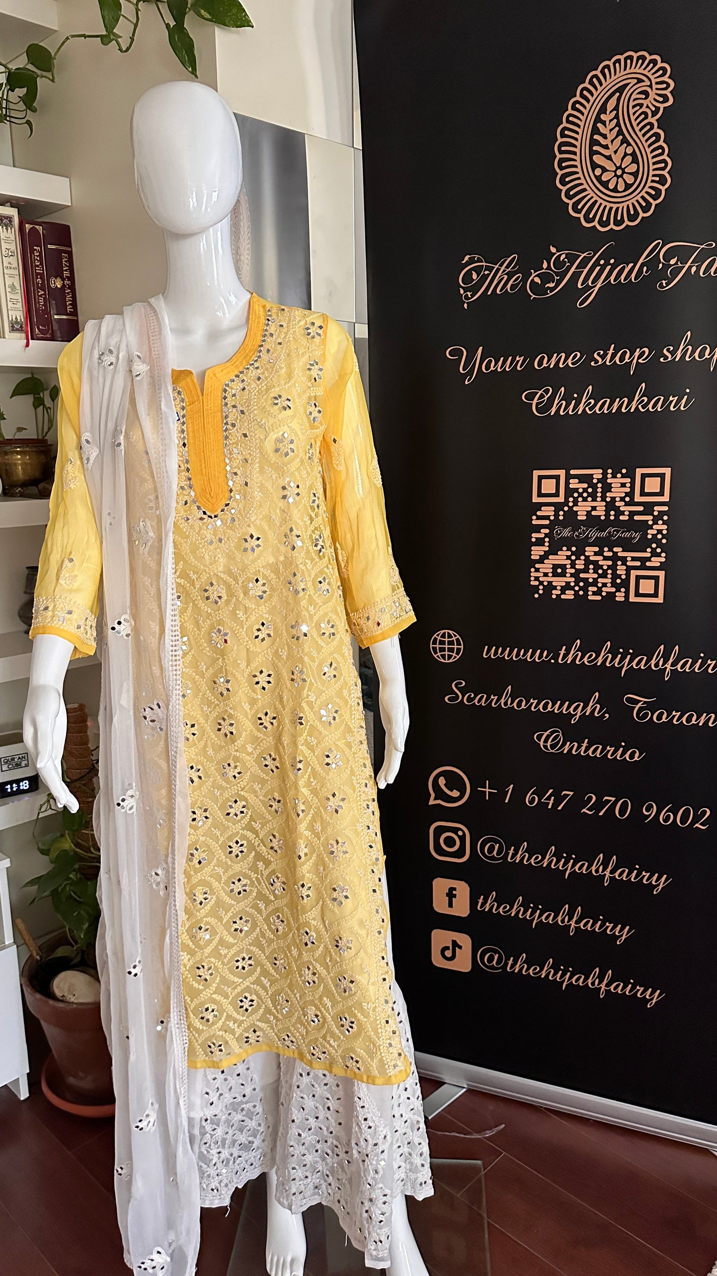 Mango - Georgette Mirror Kurta