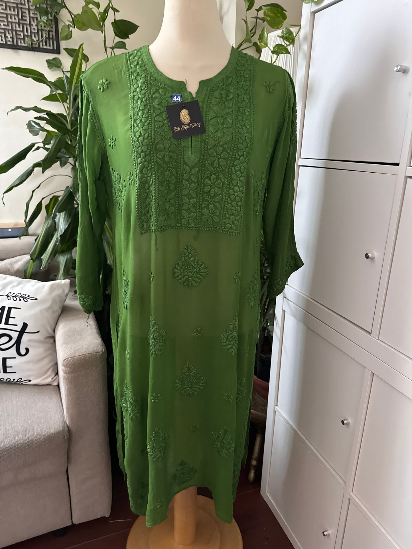 Green - Premium Viscose Kurti