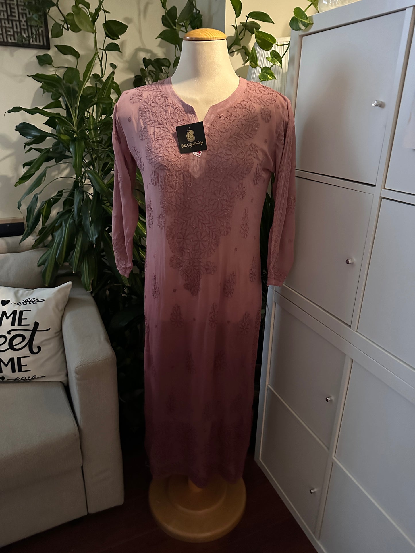 Mocha Ombré - Premium Viscose Kurti