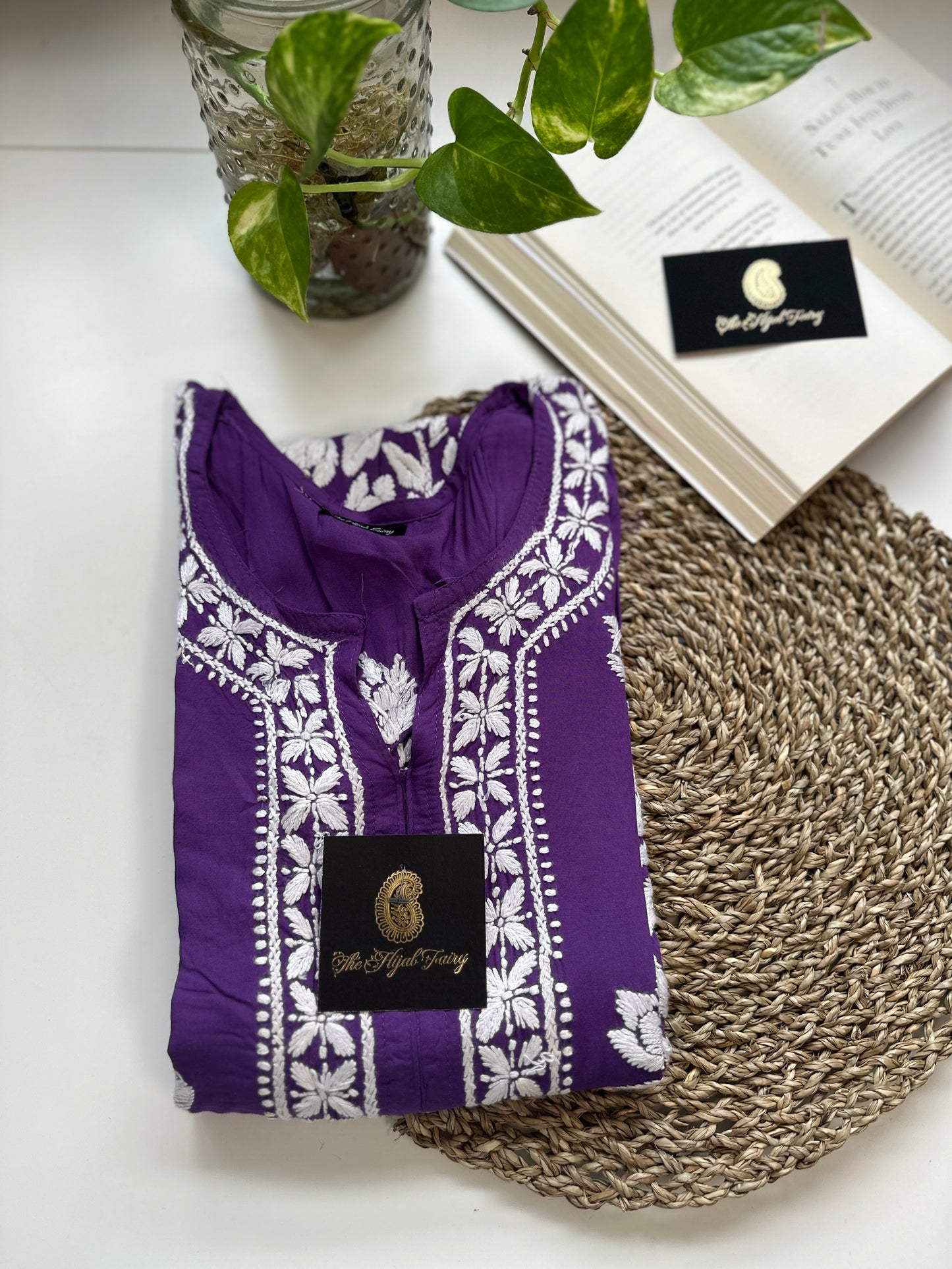 Lavender - Modal Straight Kurta