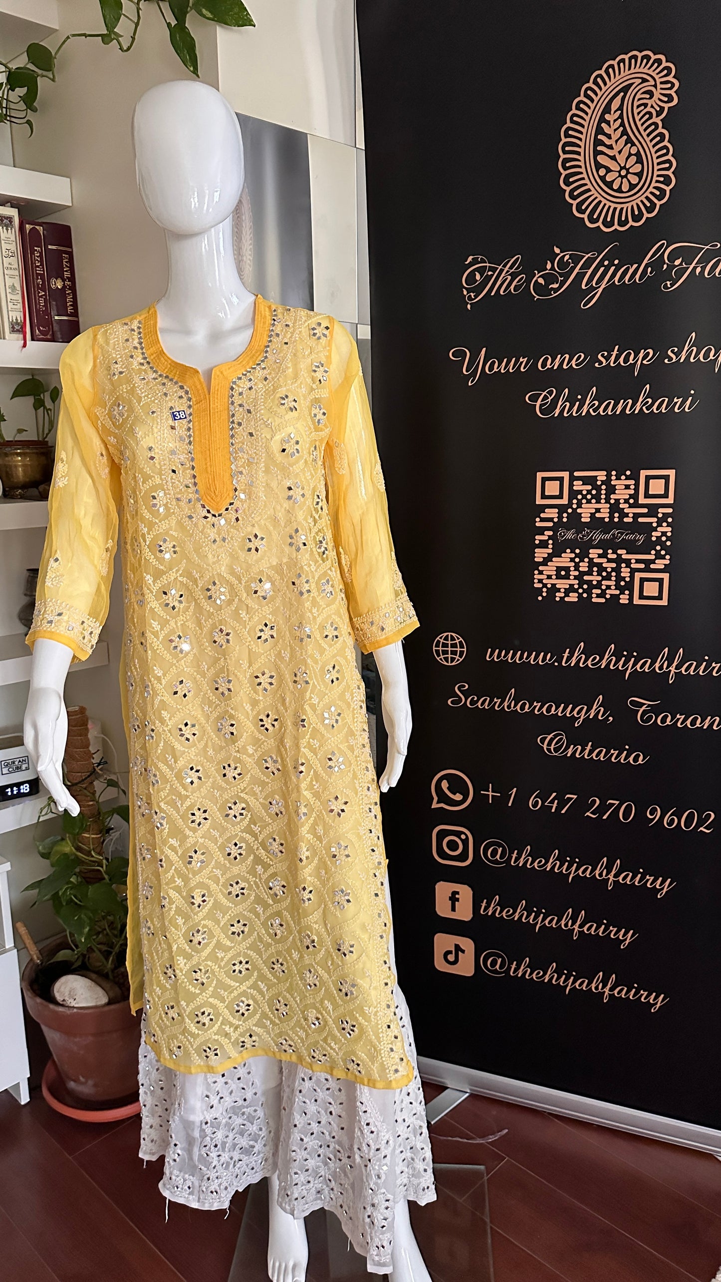 Mango - Georgette Mirror Kurta