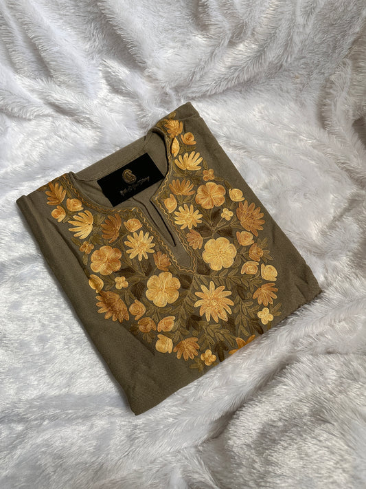 Pashmina Pheran - Brown 4