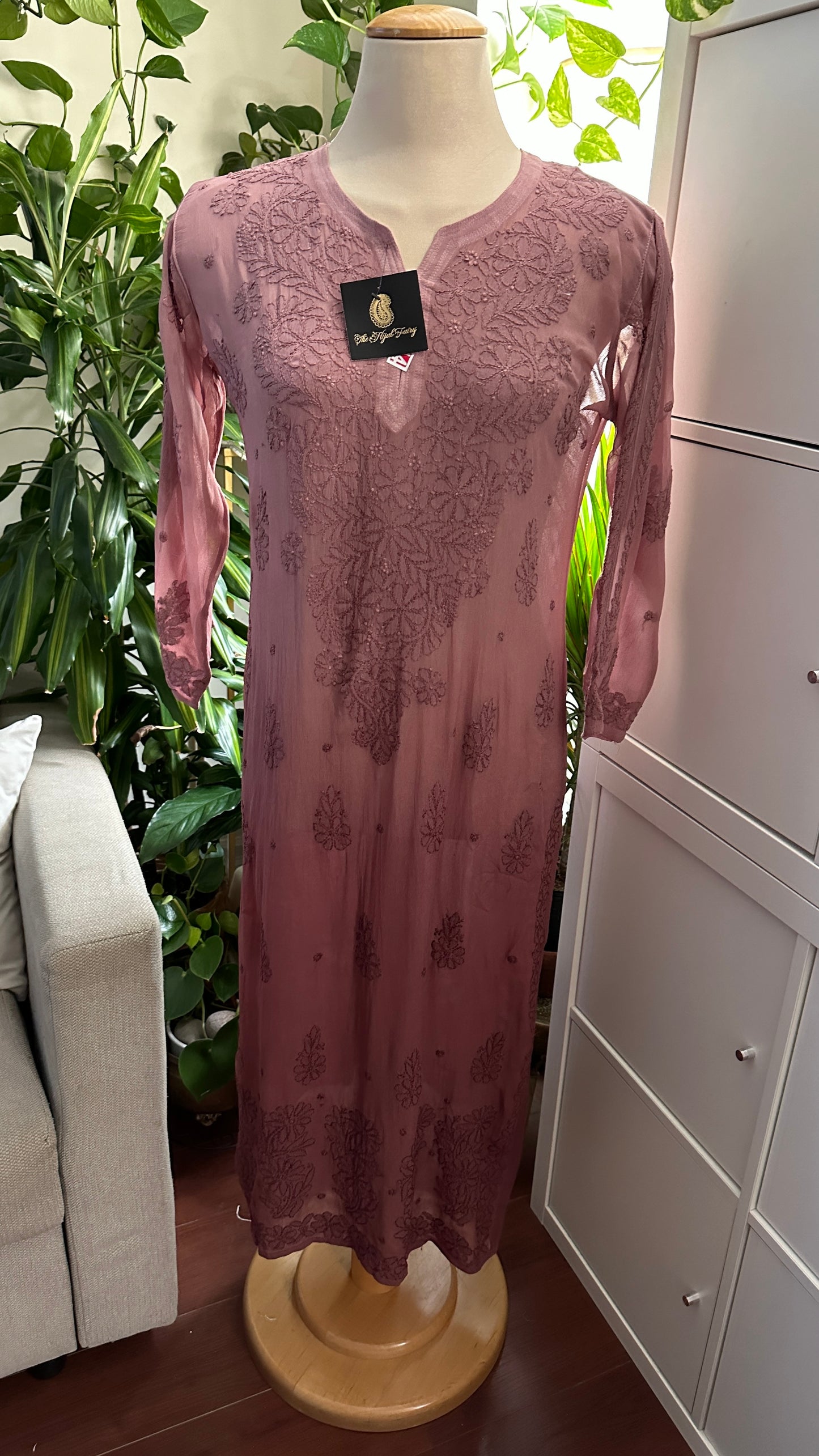 Mocha Ombré - Premium Viscose Kurti