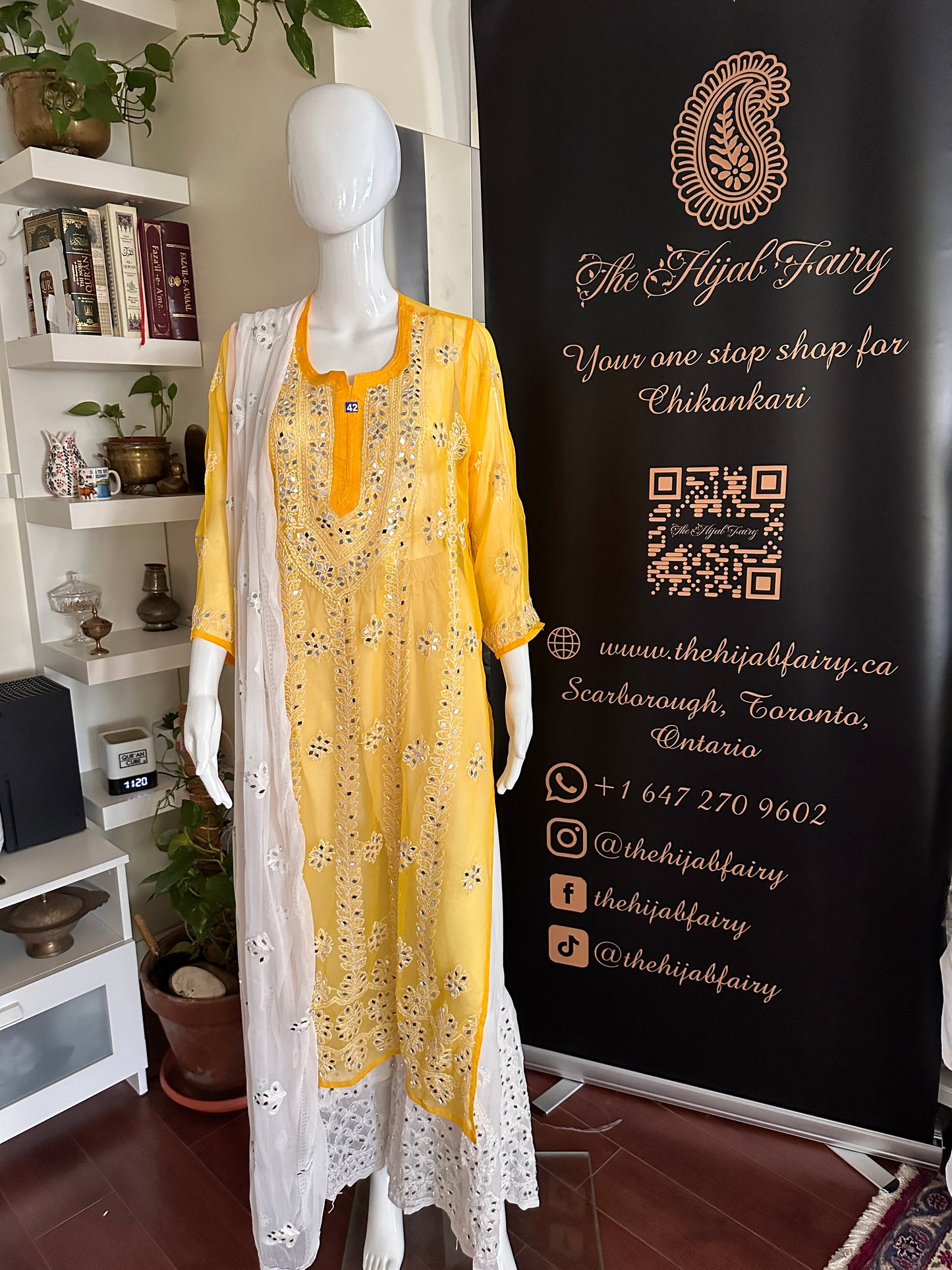 Mango - Georgette Mirror Kurta