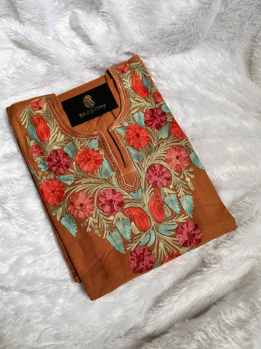 Pashmina Pheran - Brown 6