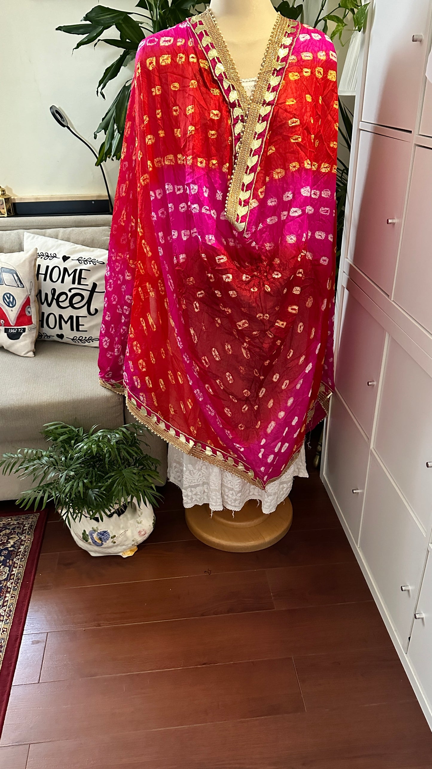 Bandhani Silk Multi Dupatta- 2