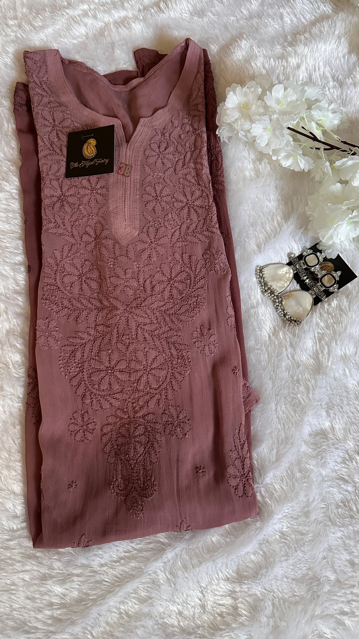 Mocha Ombré - Premium Viscose Kurti