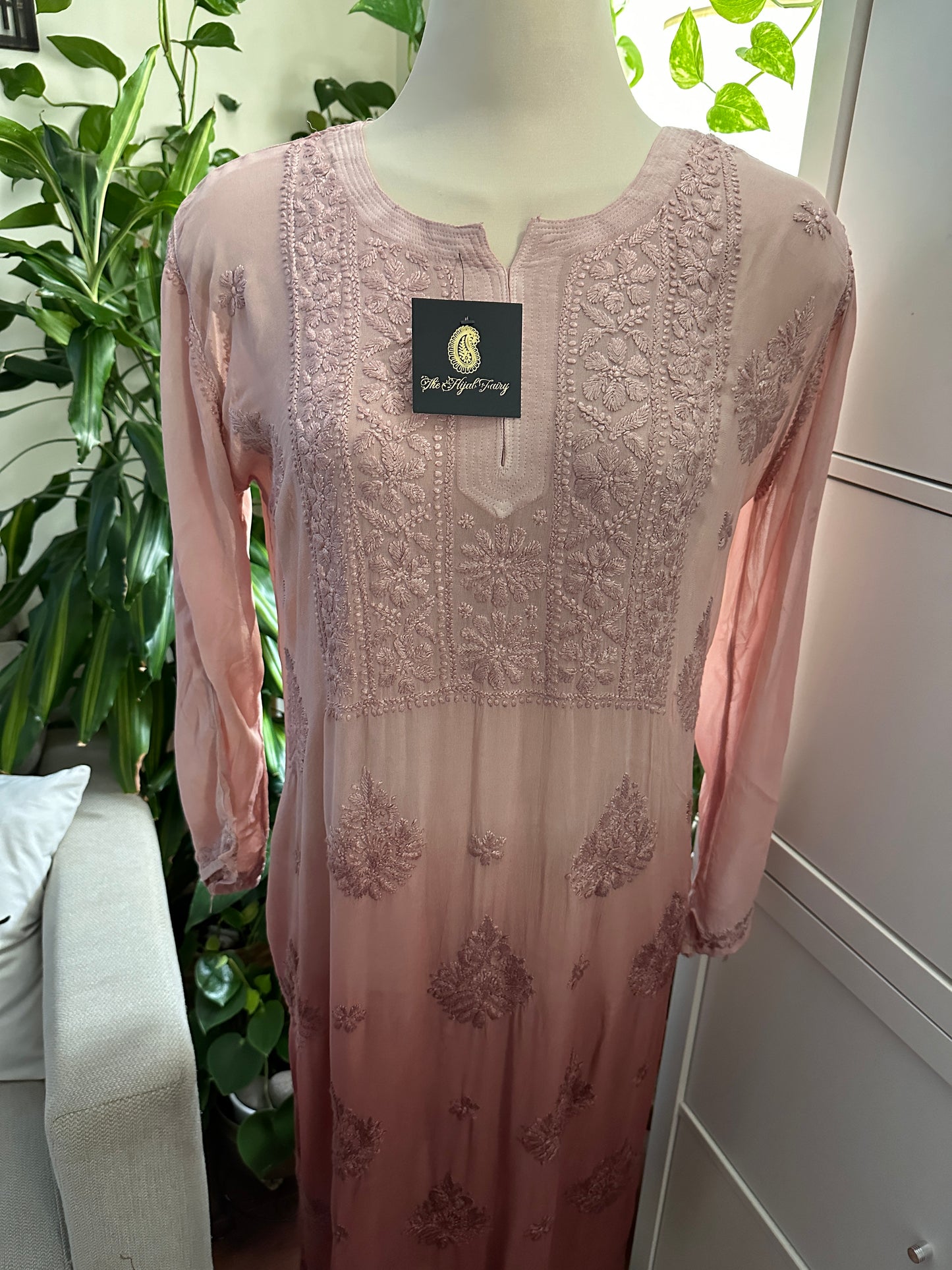 Mocha Ombré - Premium Viscose Kurti