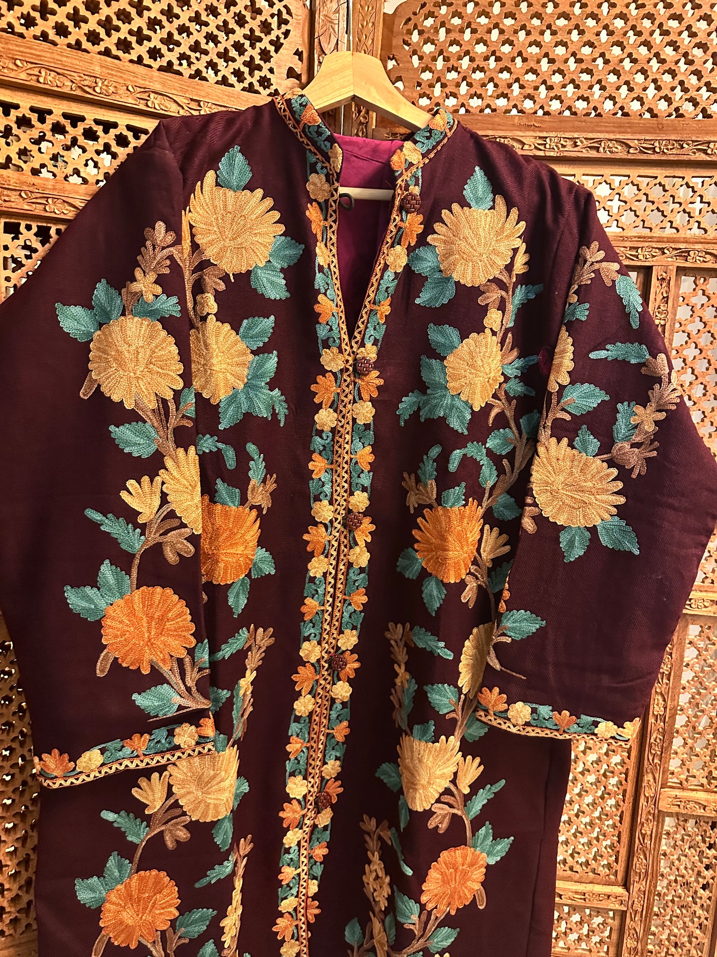 Pashmina Coats / Jackets - Wine