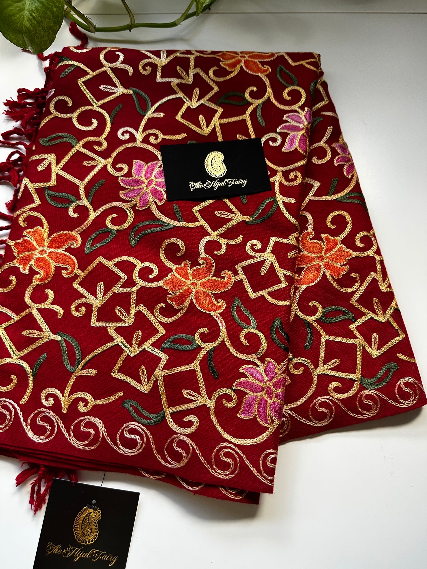 Maroon - Pashmina Shawl