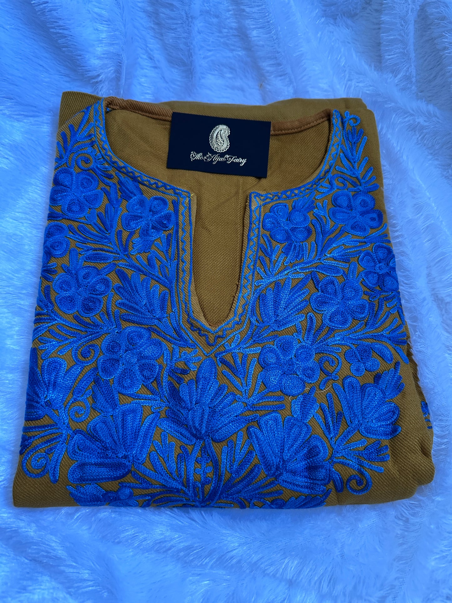 Pashmina Pheran - Mustard 1