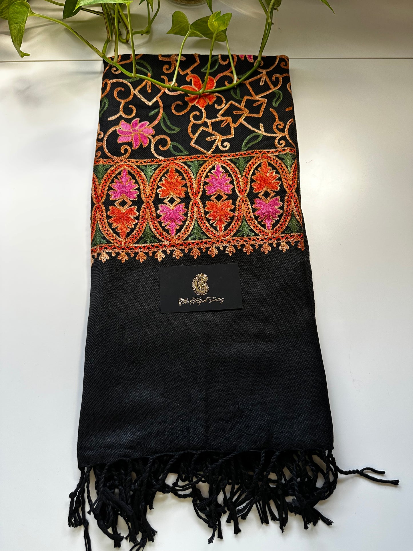 Black - Pashmina Shawl 1