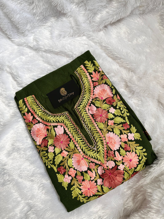 Pashmina Pheran - Green 1