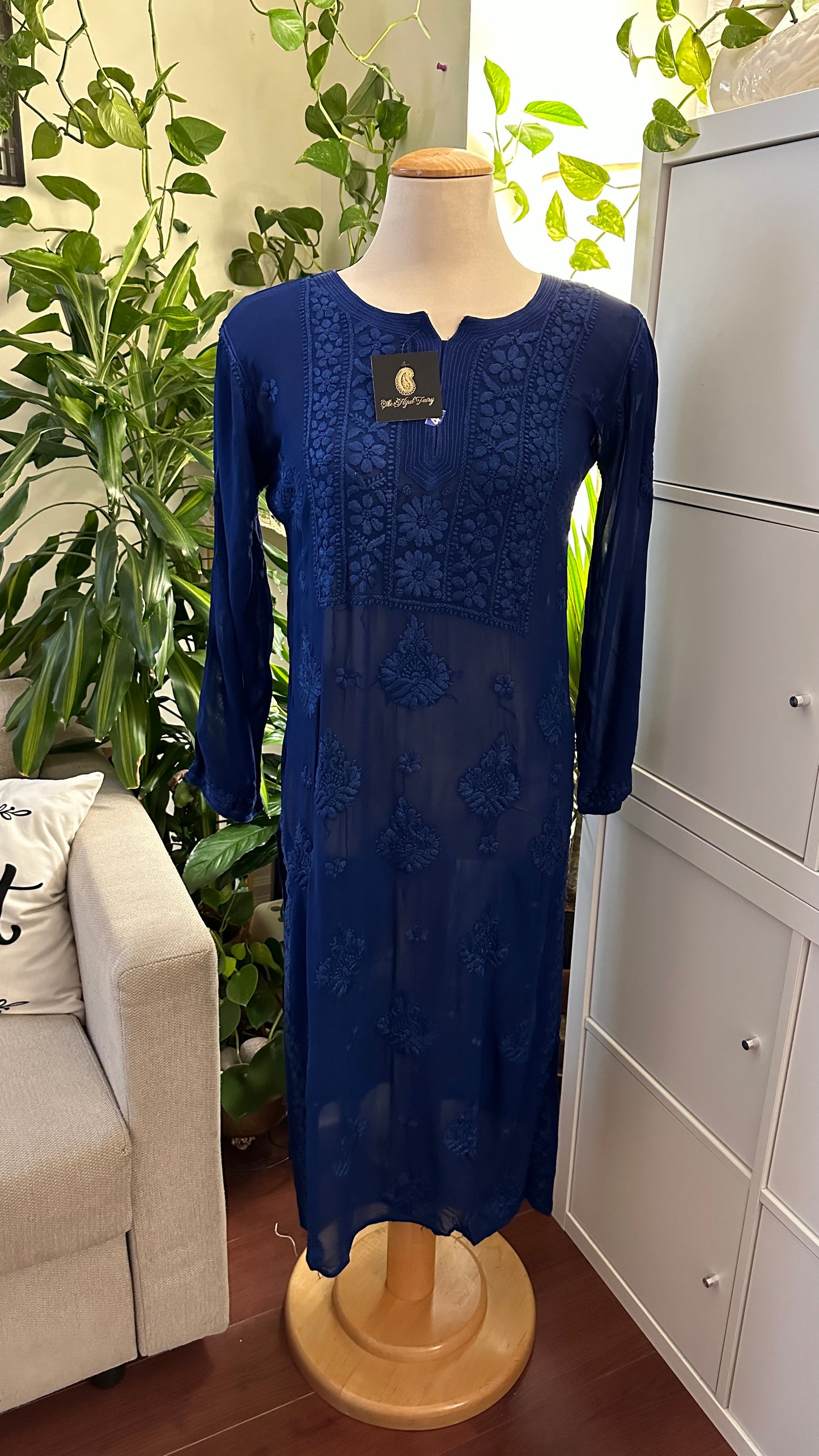 Blue - Premium Viscose Kurti