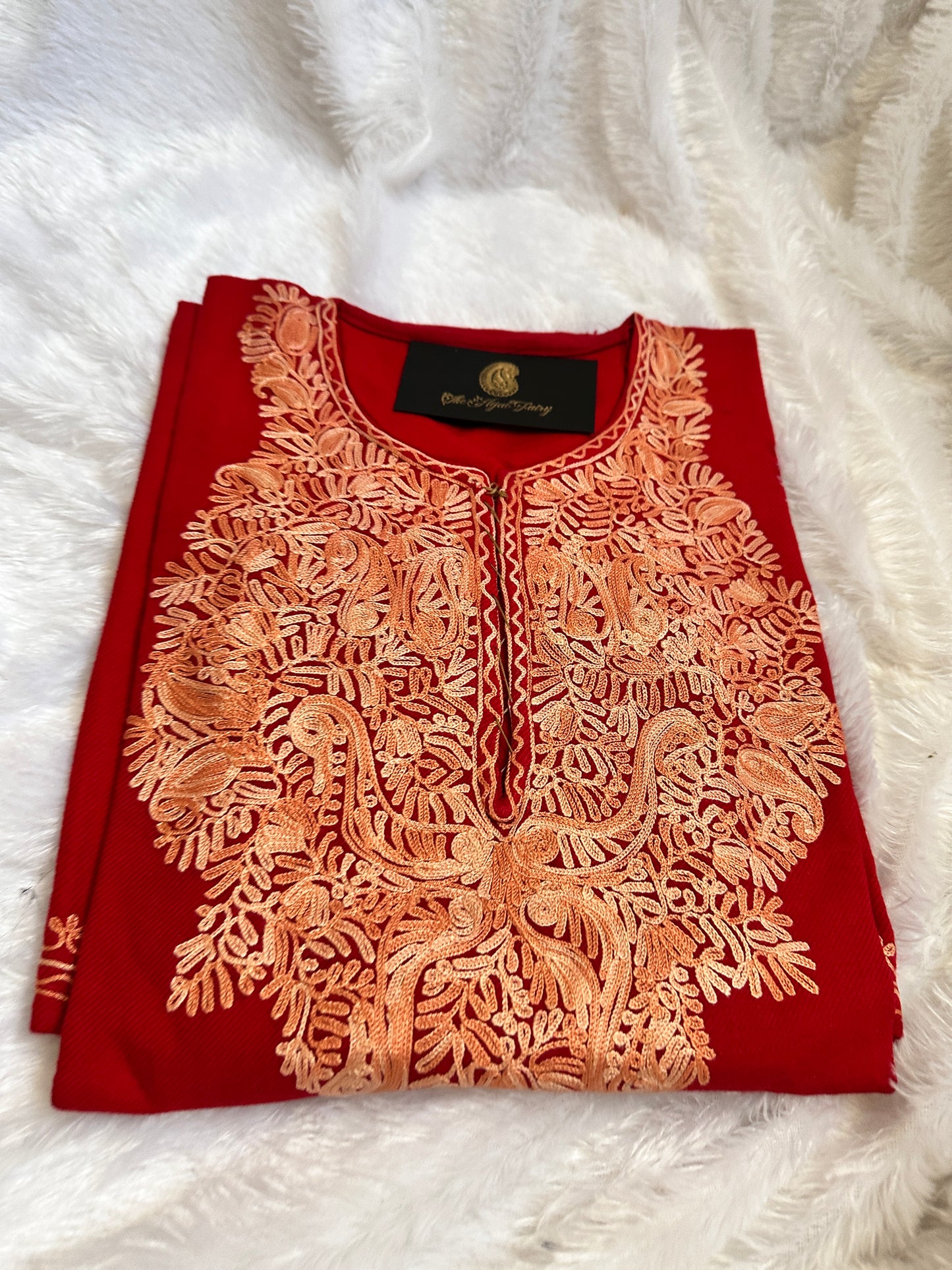 Pashmina Pheran - Red 2