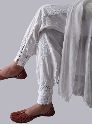 Chikankari Afghani / Gulnar Pants