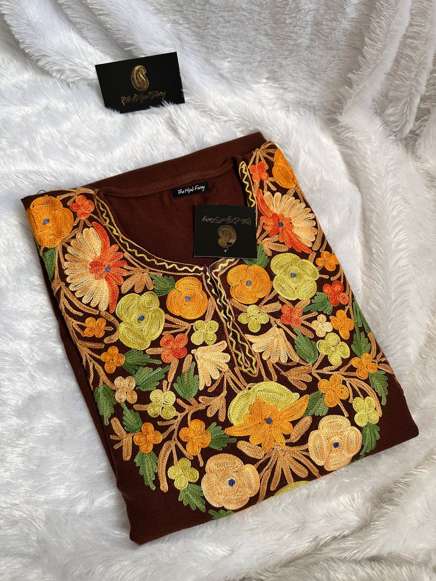 Pashmina Pheran - Brown 3