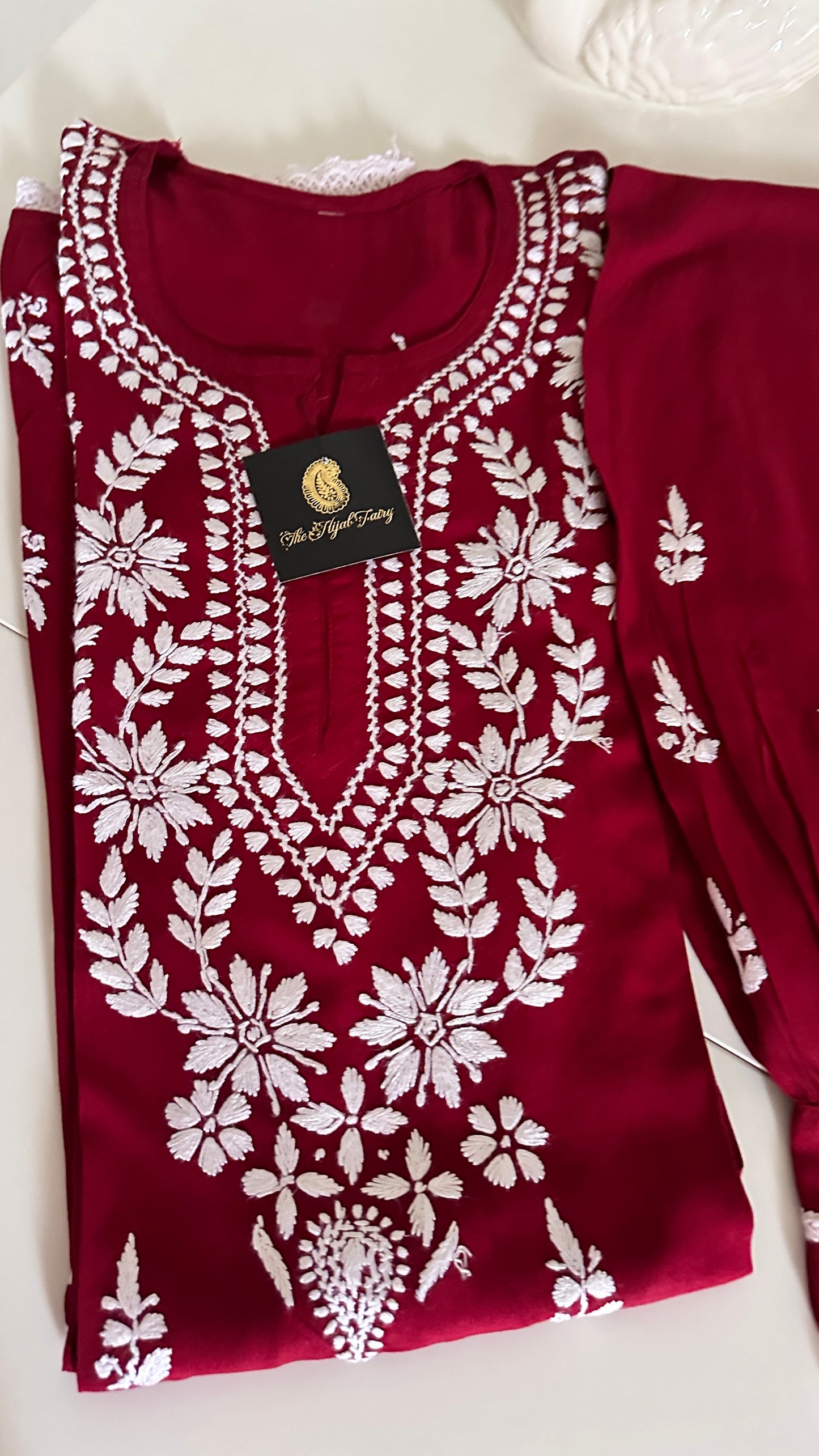 Maroon - Afghani Set