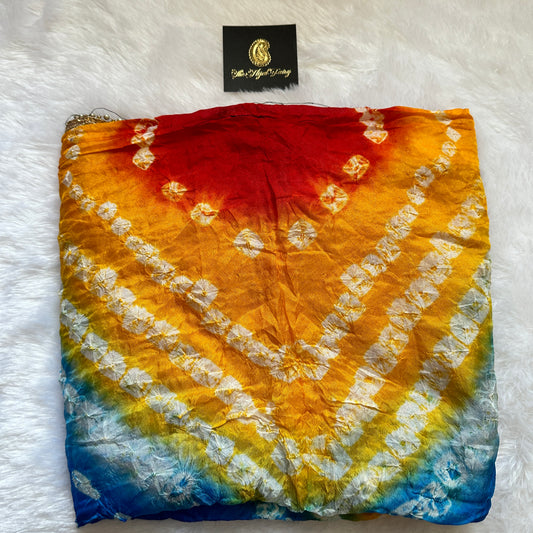 Bandhani Silk Multi Dupatta- 2