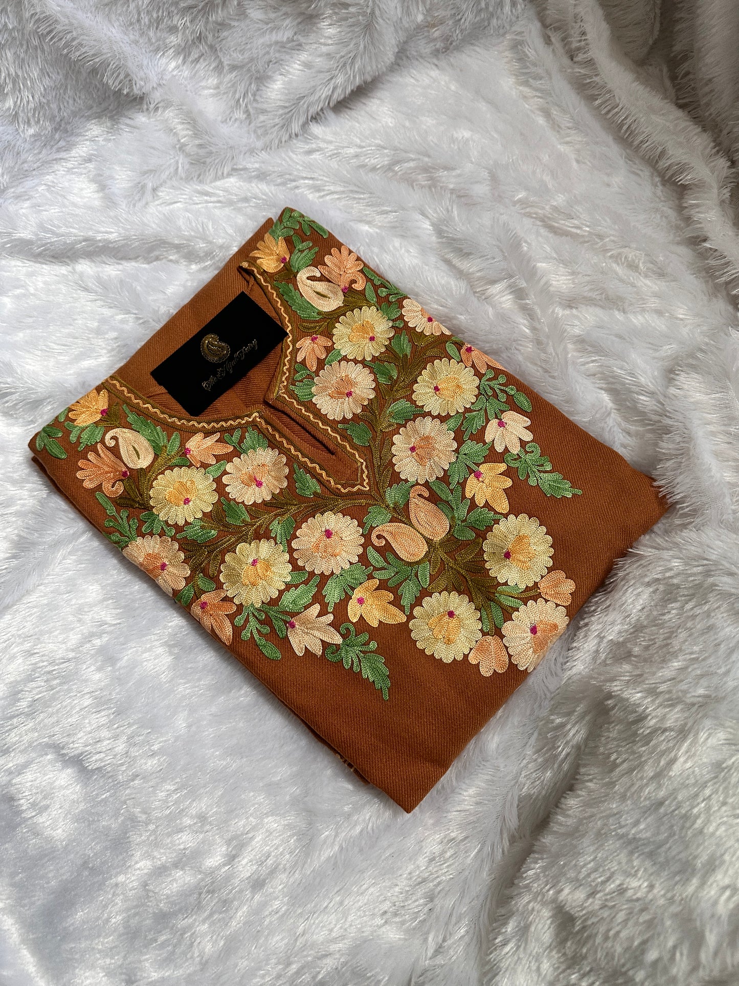 Pashmina Pheran - Brown 2