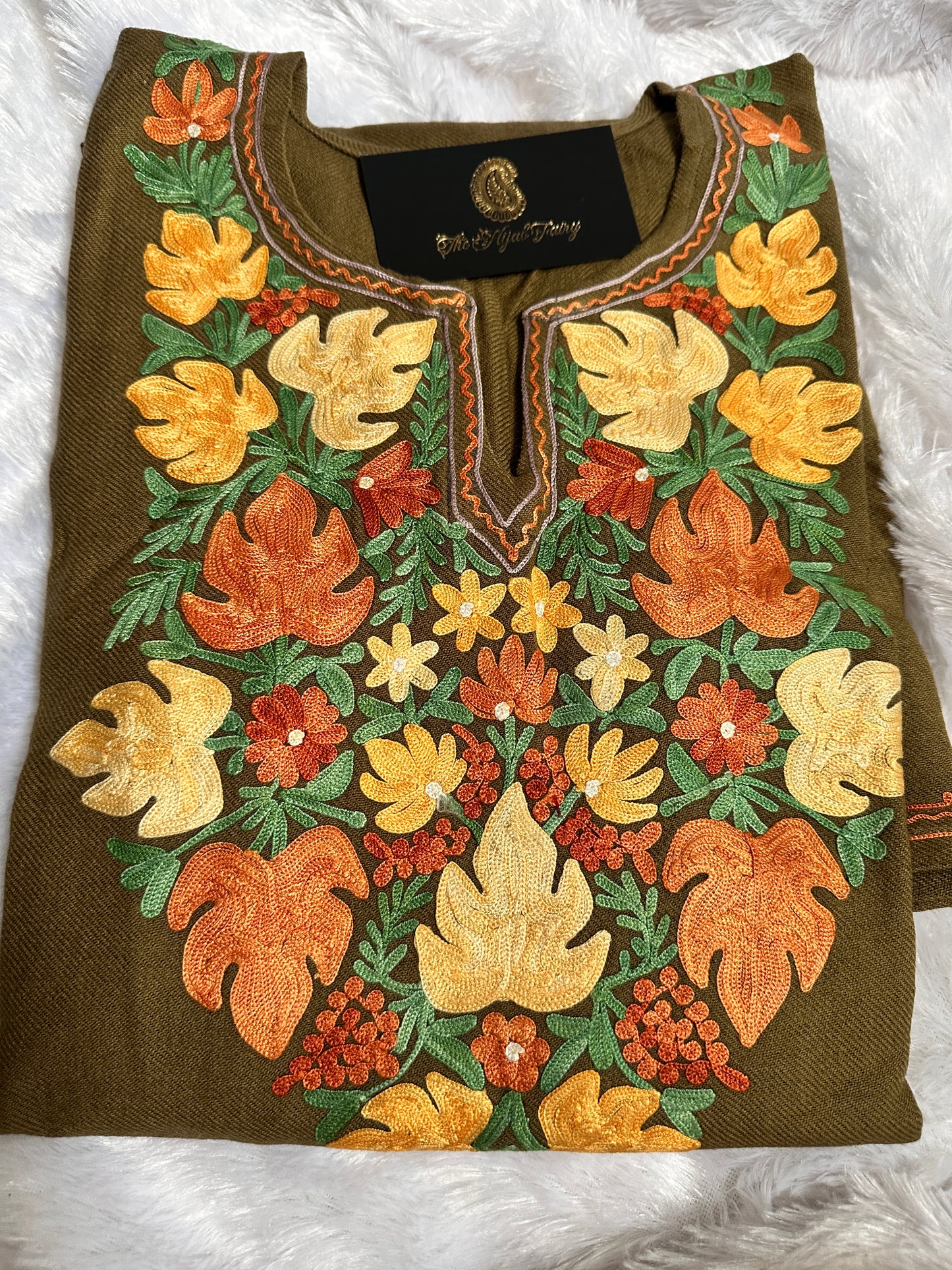 Pashmina Pheran - Brown 7