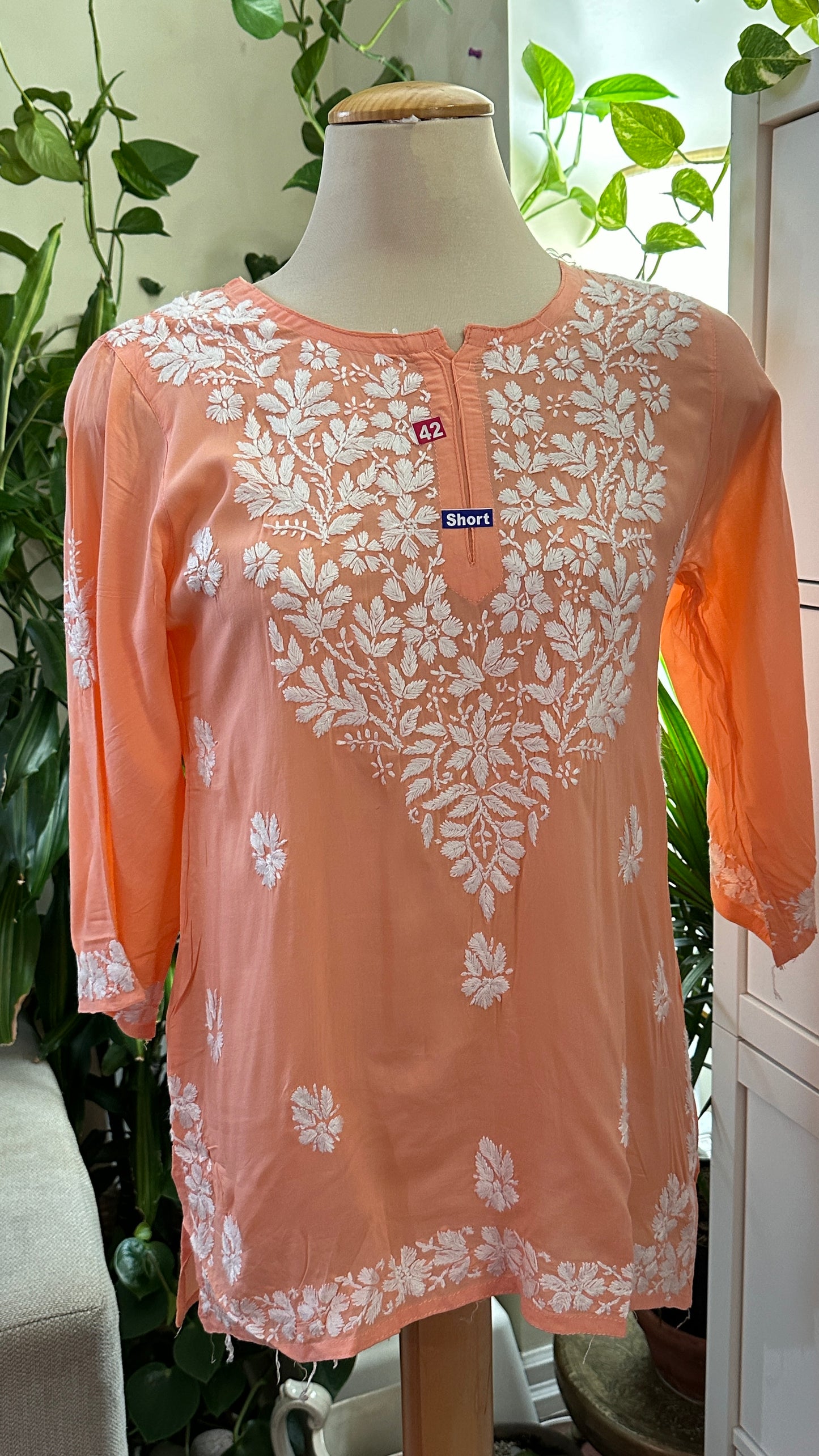 Peach Modal Short Top