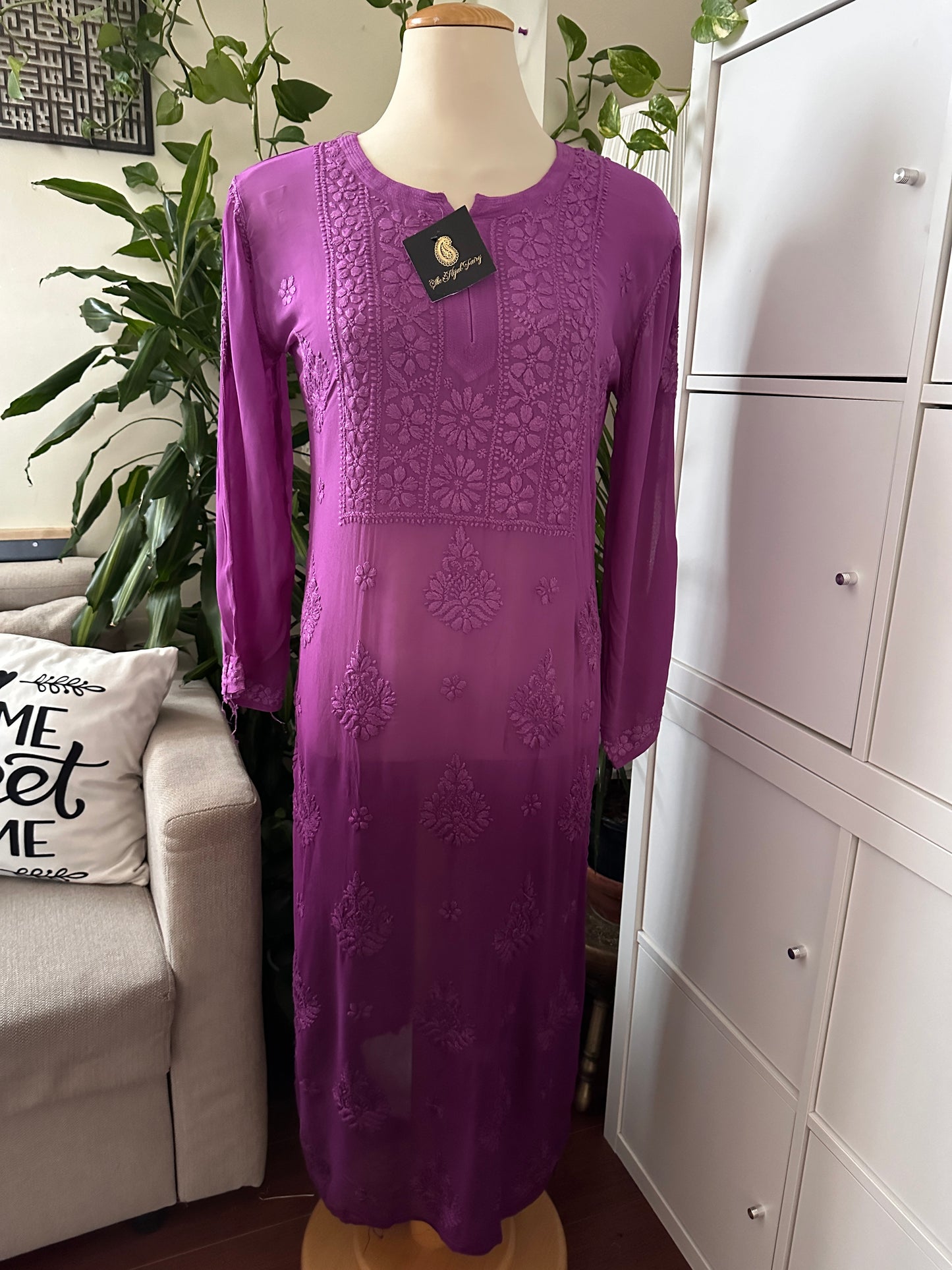 Purple Ombré - Premium Viscose Kurti