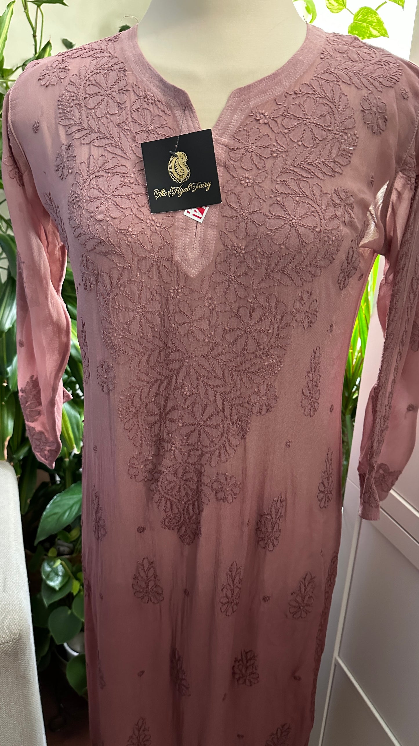 Mocha Ombré - Premium Viscose Kurti