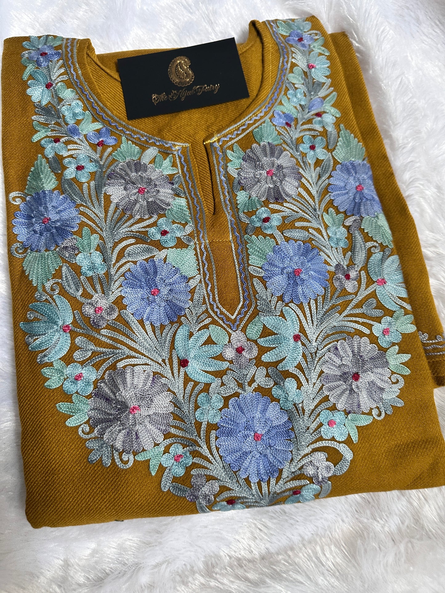 Pashmina Pheran - Mustard 5