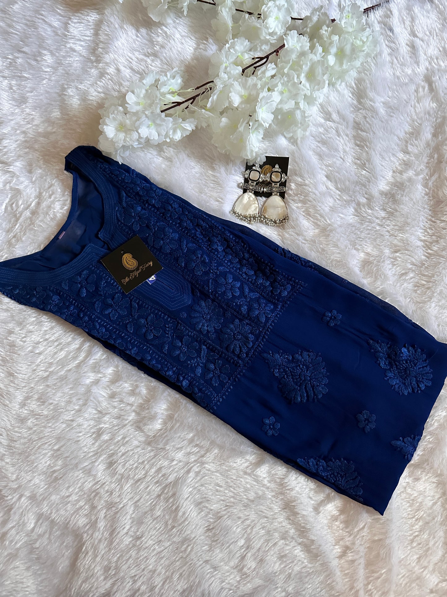 Blue - Premium Viscose Kurti