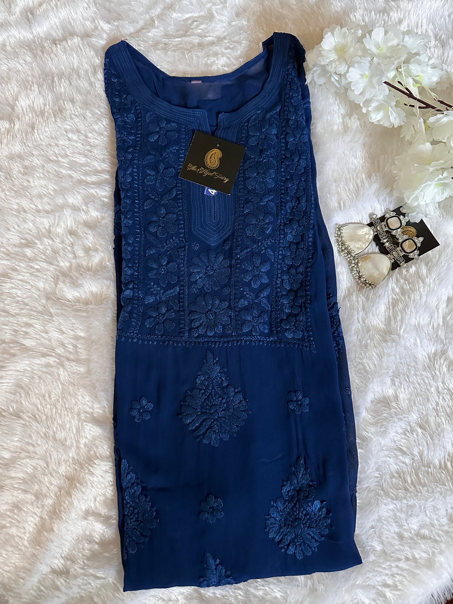 Blue - Premium Viscose Kurti