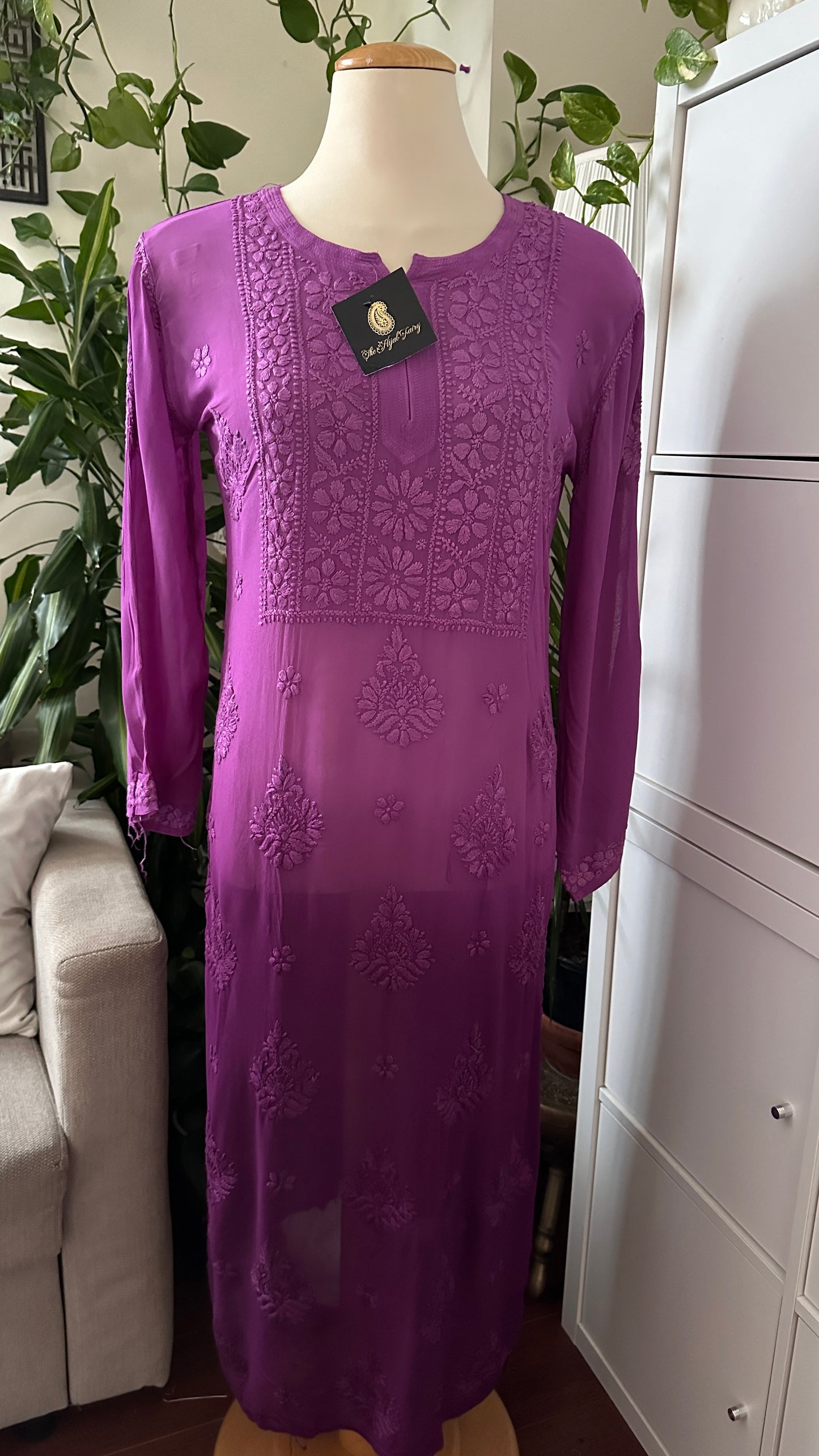 Purple Ombré - Premium Viscose Kurti