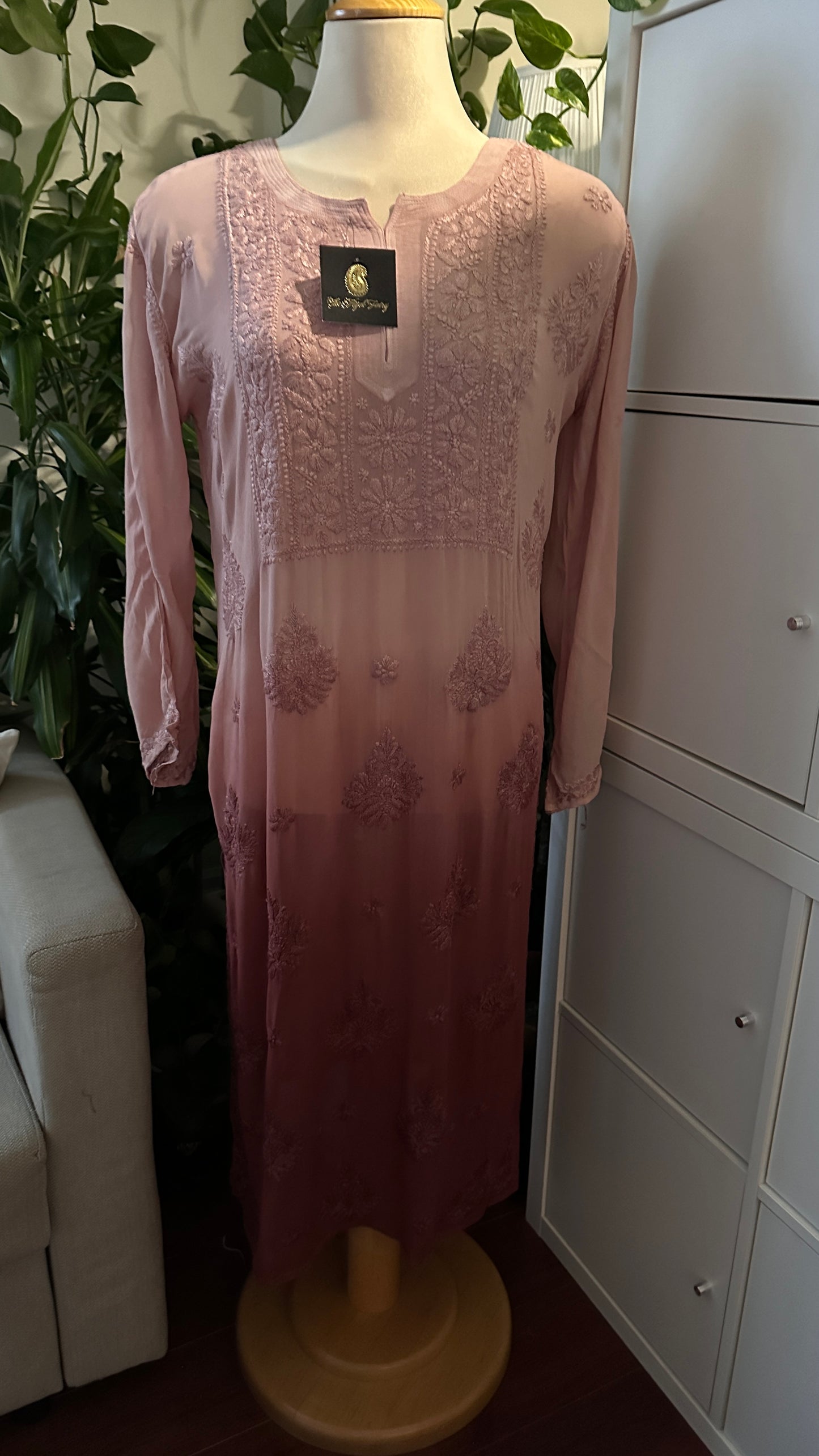 Mocha Ombré - Premium Viscose Kurti