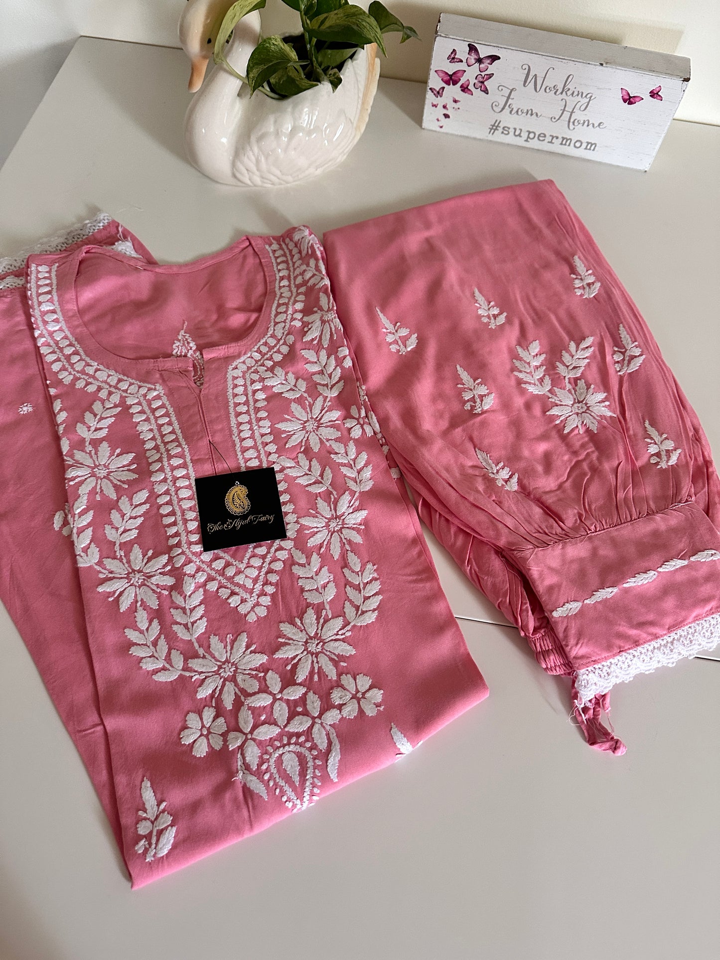 Gajari Pink - Afghani Set