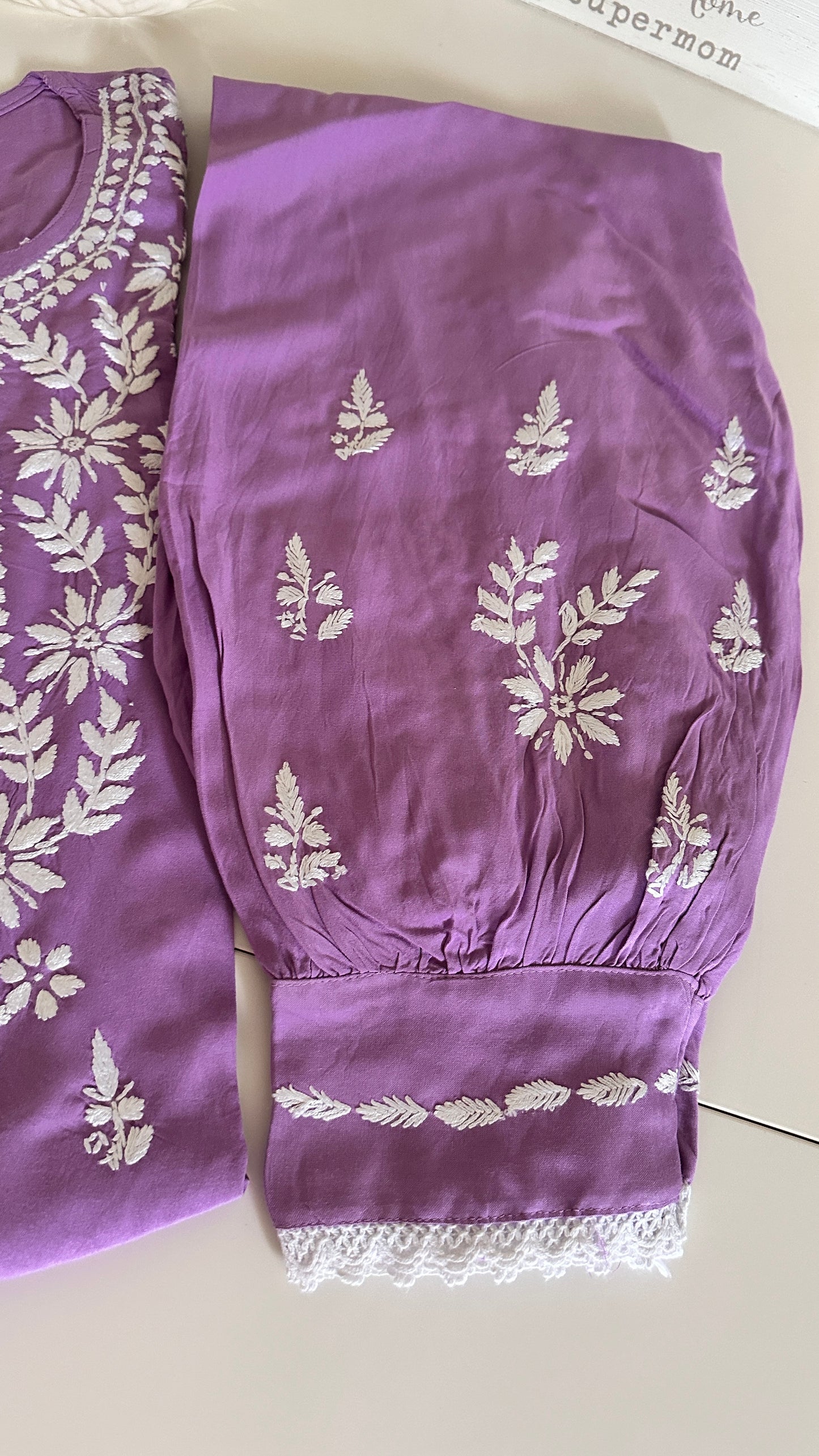 Lavender - Afghani Set