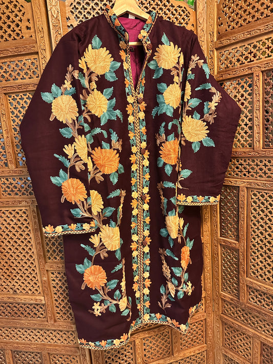 Pashmina Coats / Jackets - Wine