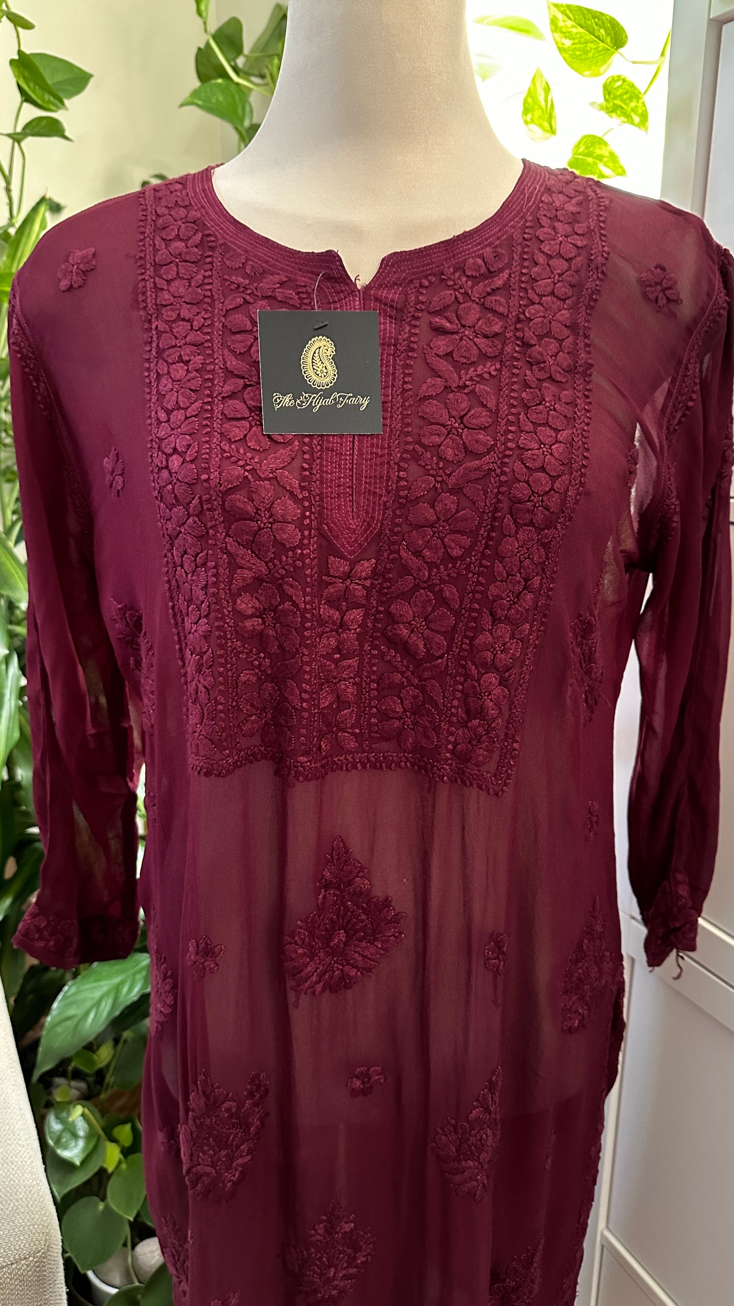 Wine - Premium Viscose Kurti