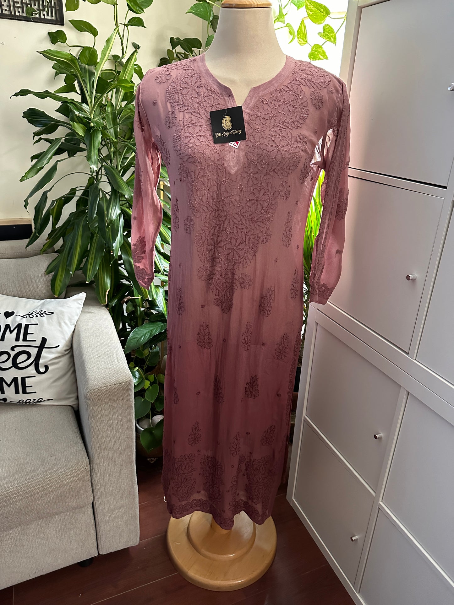 Mocha Ombré - Premium Viscose Kurti