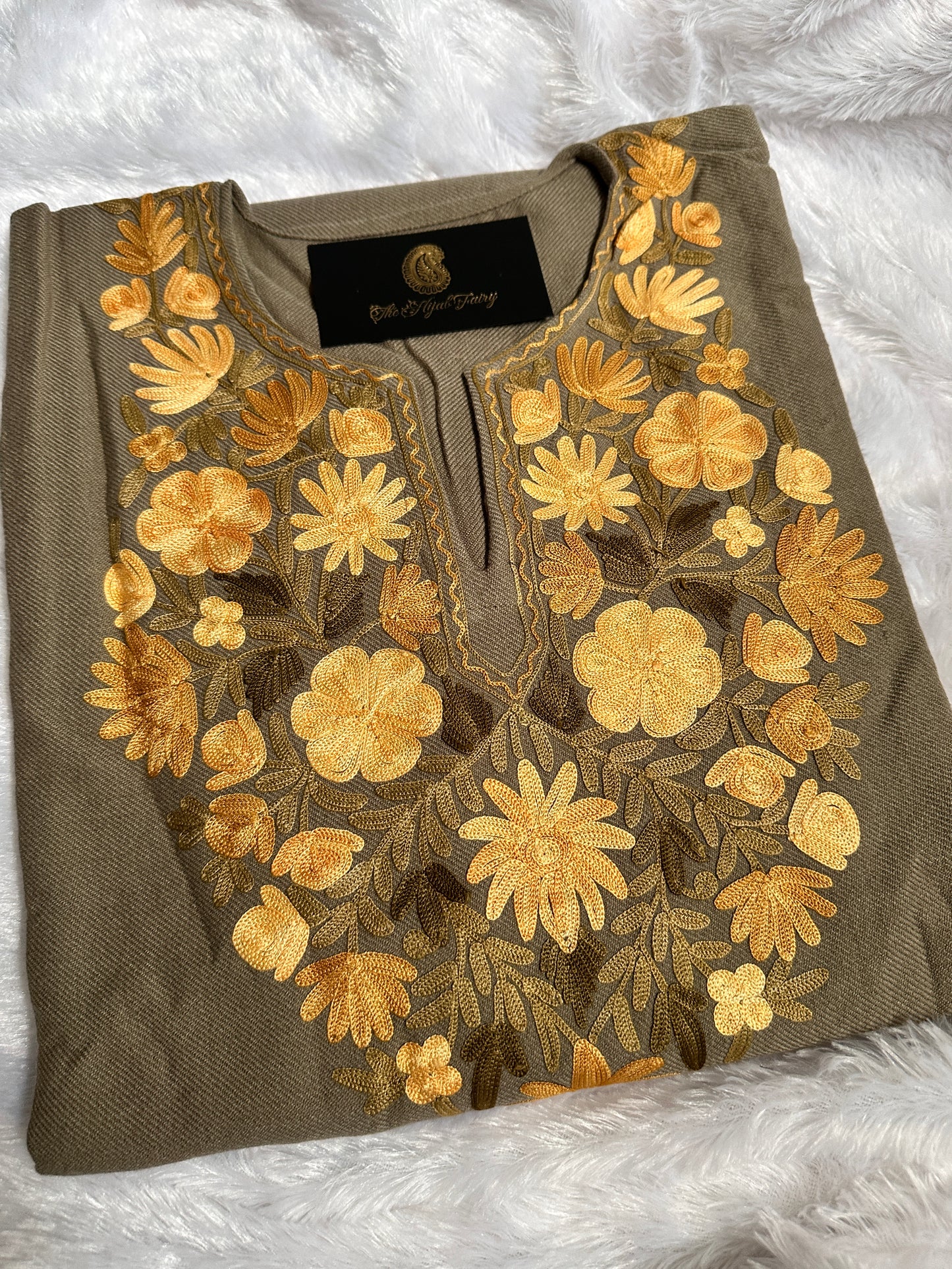 Pashmina Pheran - Brown 4