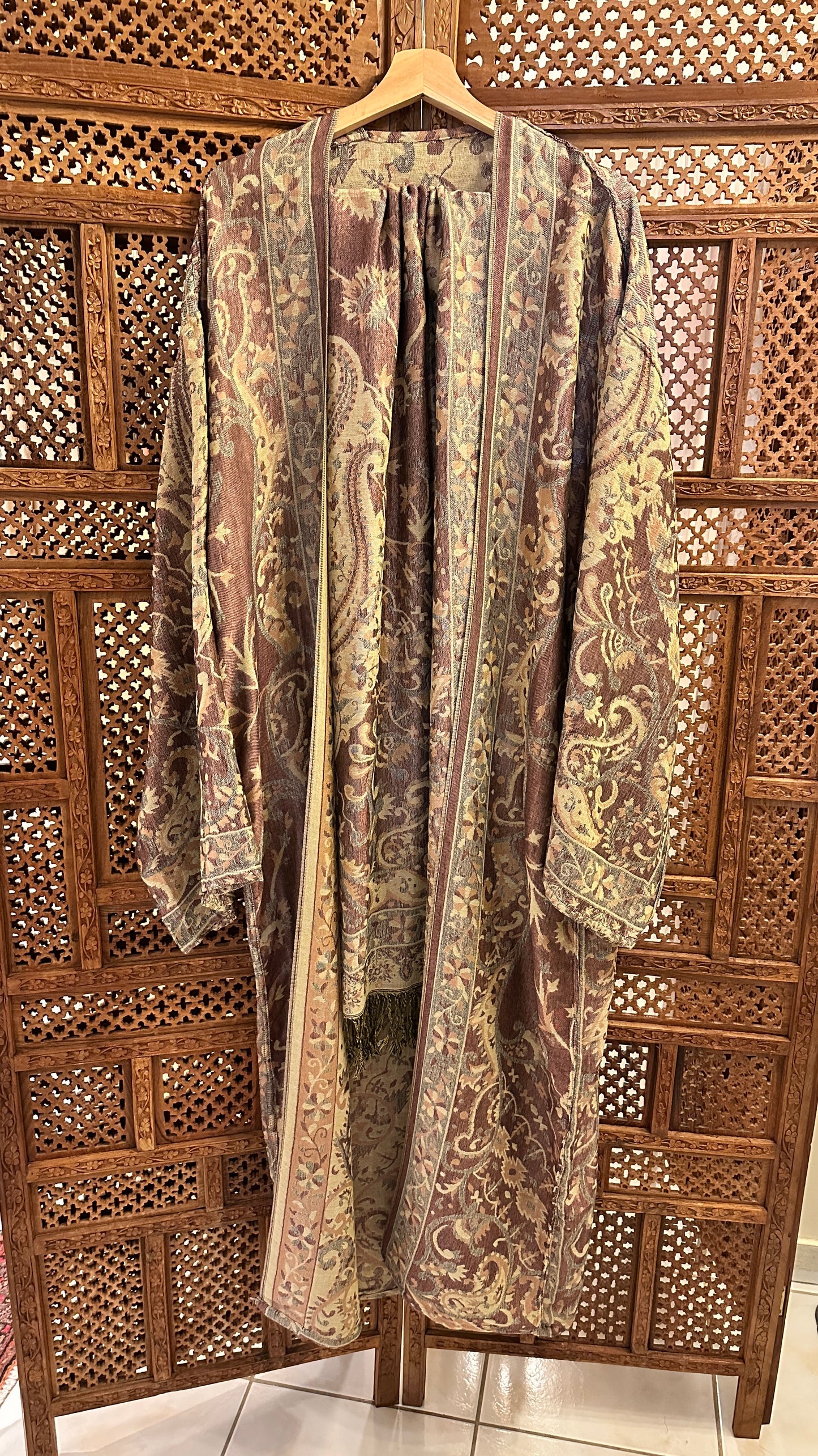 Pashmina Abaya - Rose Pink