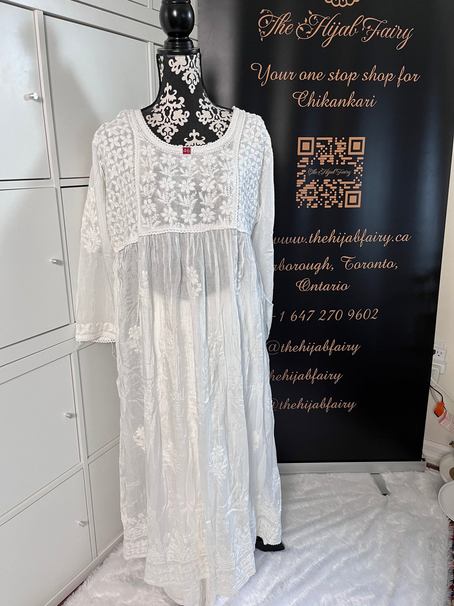 White - Muslin Frock