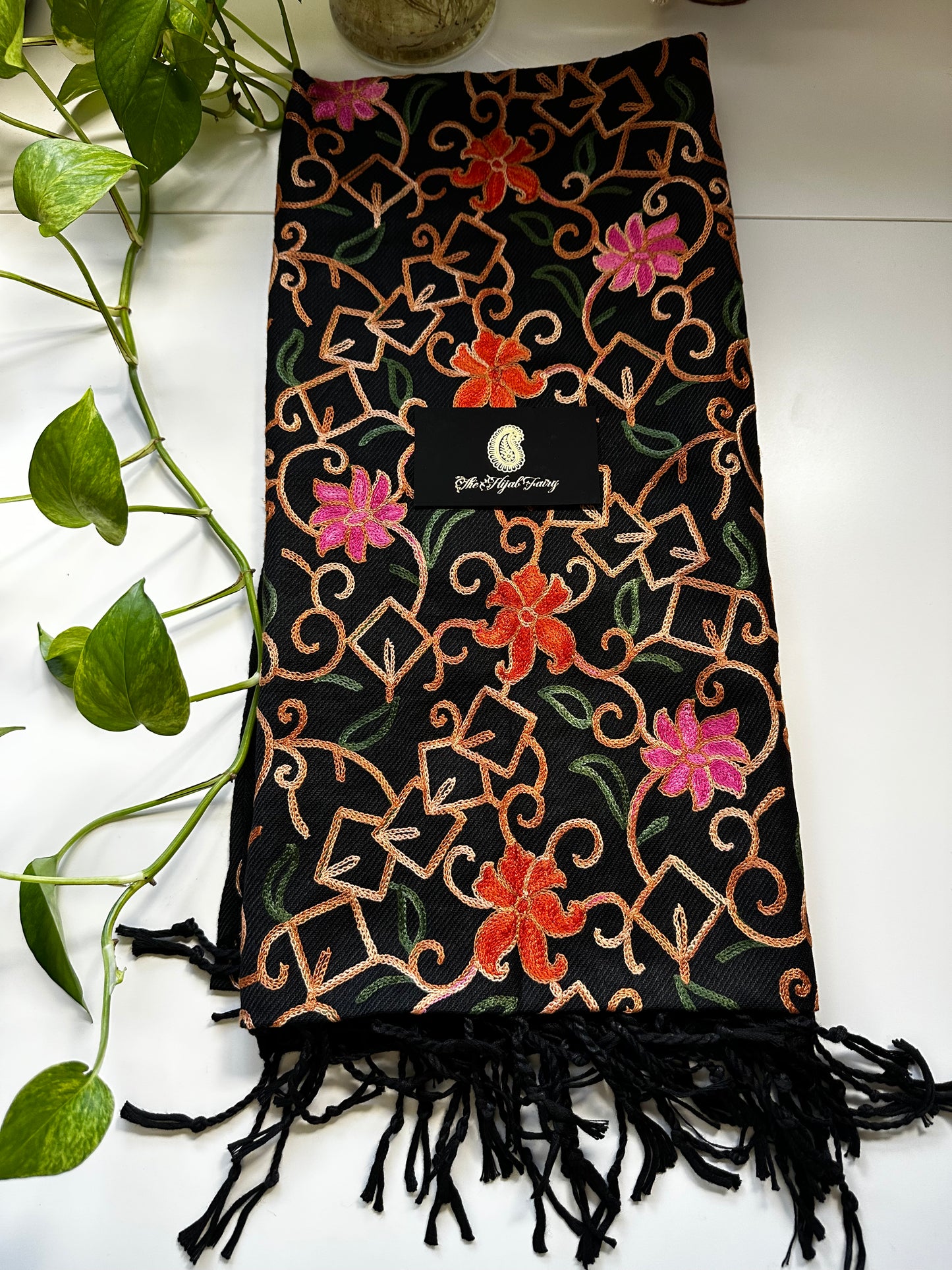 Black - Pashmina Shawl 1